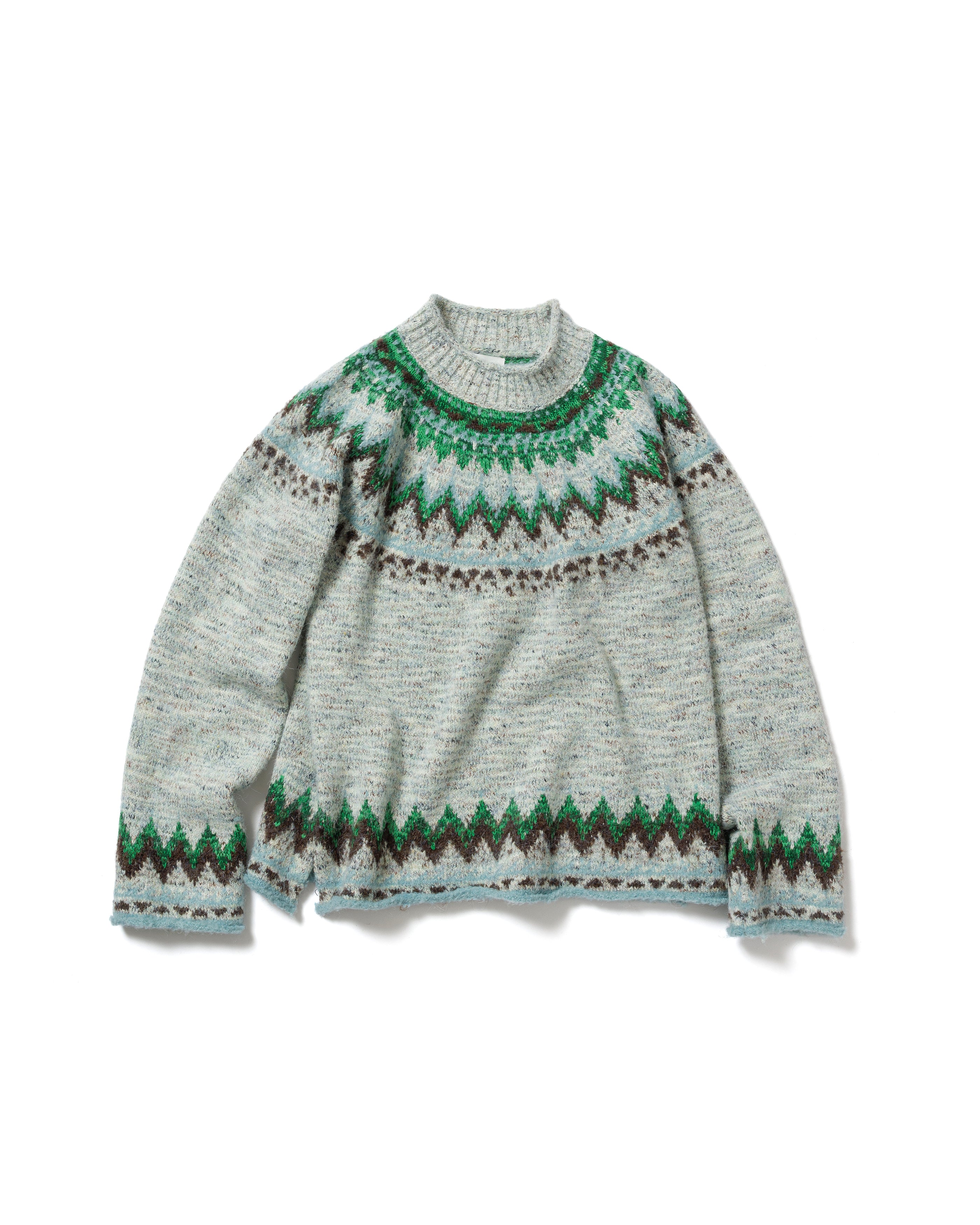 pammのセーター 食卓のノルディックミックスニット – pamm.officialstore