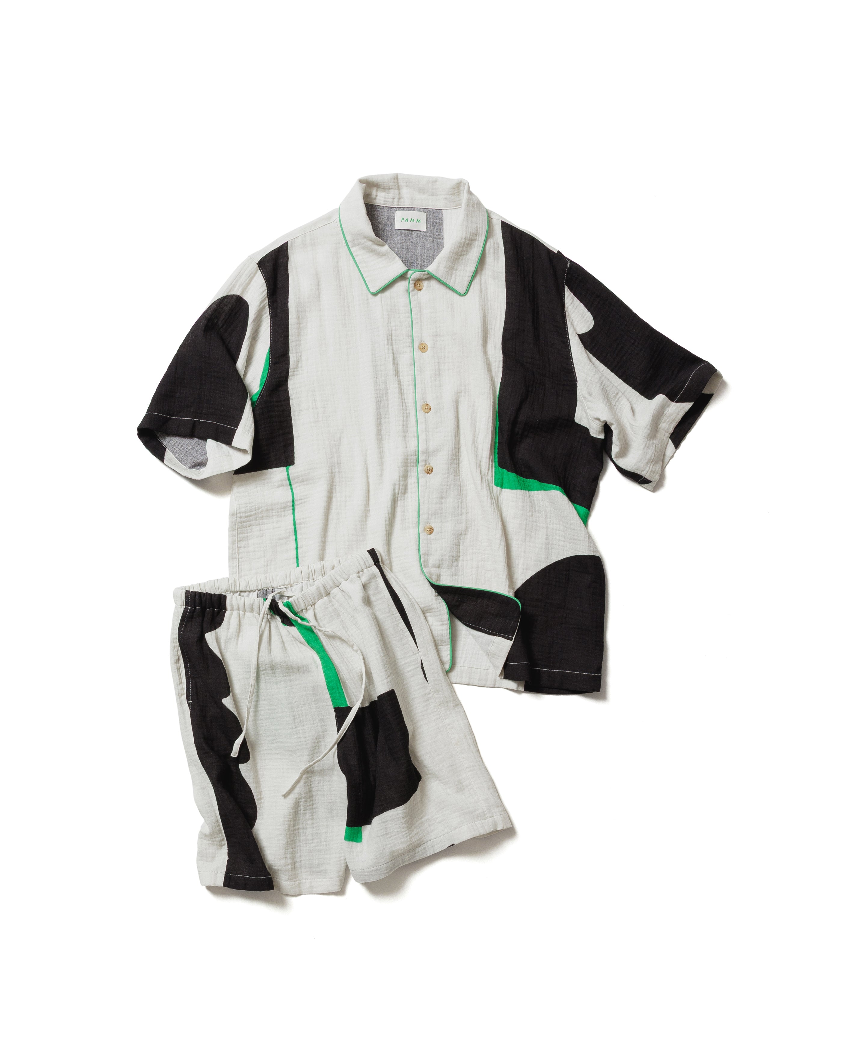 【PAMM】サマーパジャマ　サイズ2 寛大なインテリアのサマーパジャマ - ガーゼ – pamm.officialstore