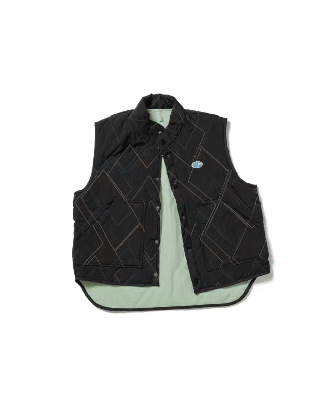 PAMM 時計じかけのアーガイルキルティングベスト 時計じかけのアーガイルキルティングベスト – pamm.officialstore