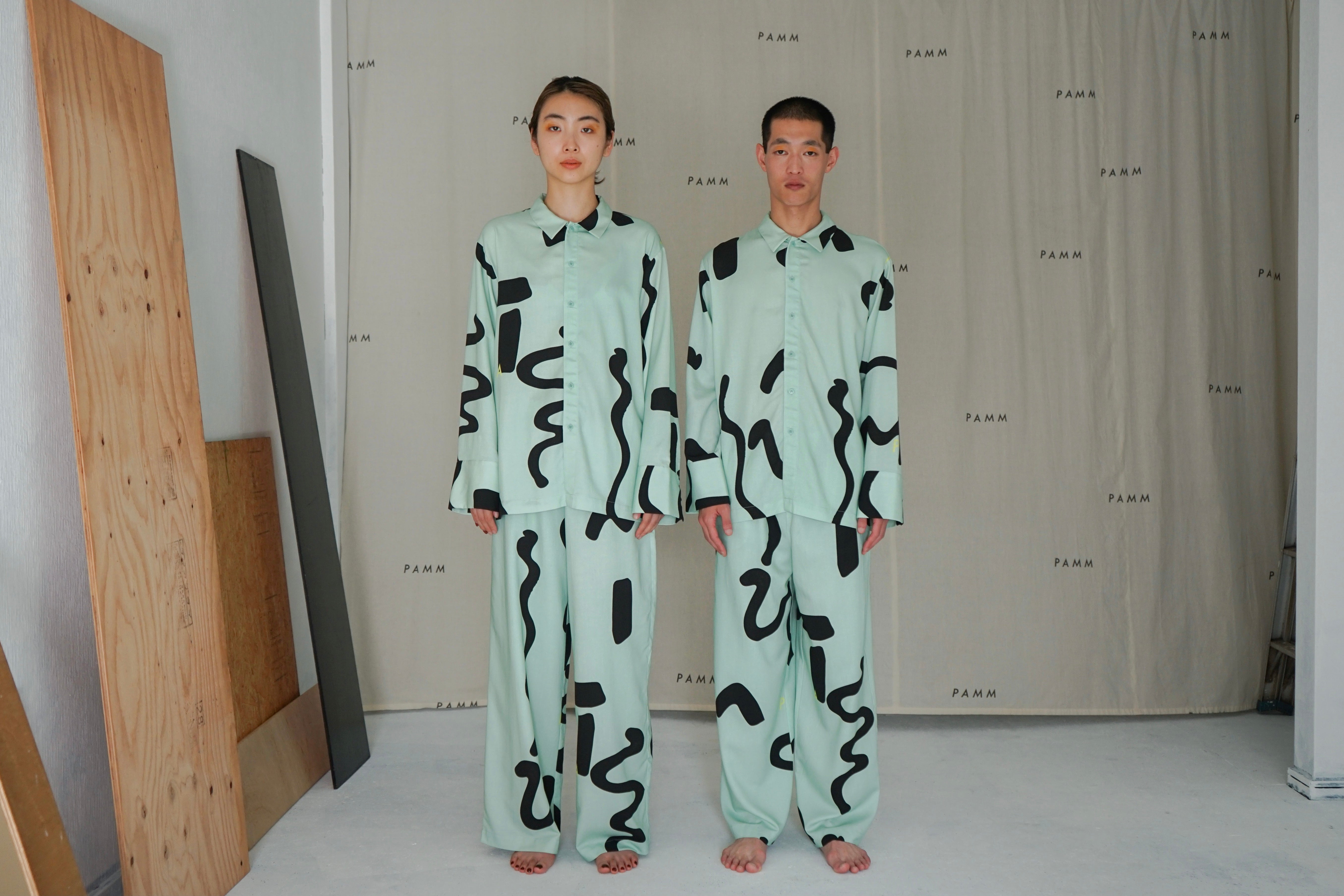 thanks sea pajamas(ミント×ブラック) – pamm.officialstore