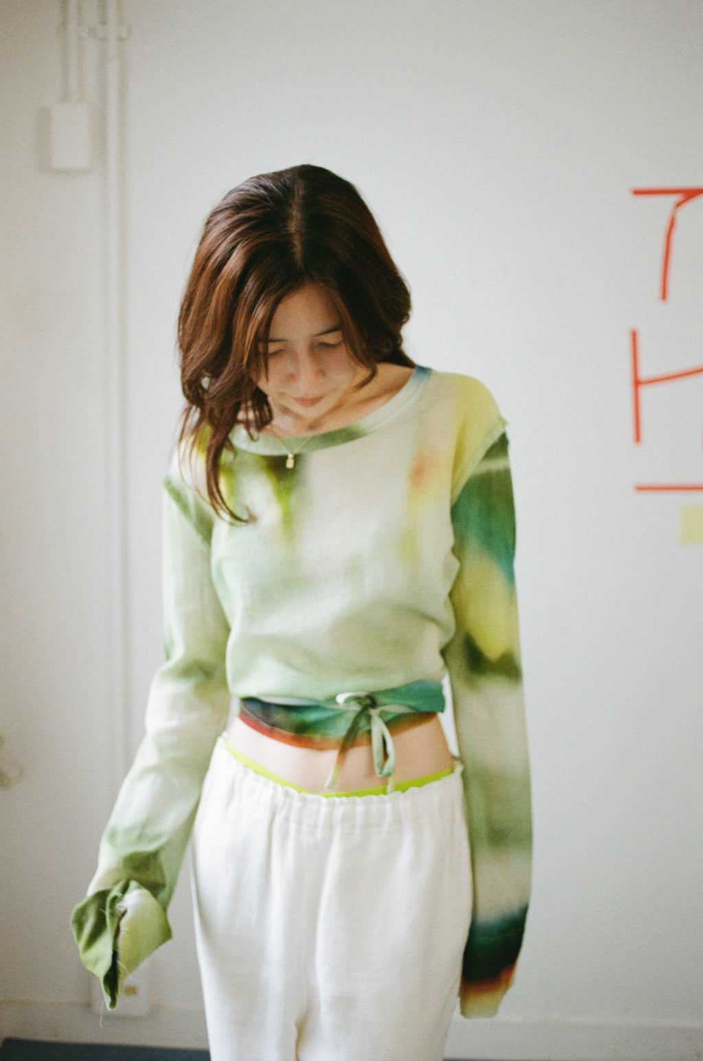 「たしかにそこにあった夜」のガーゼトップス – pamm.officialstore