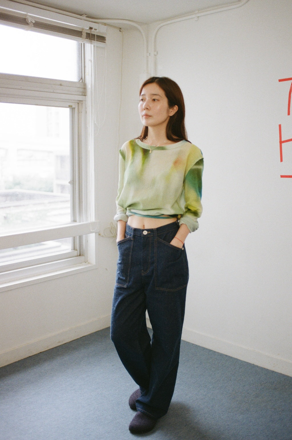 たしかにそこにあった夜」のガーゼトップス– pamm.officialstore
