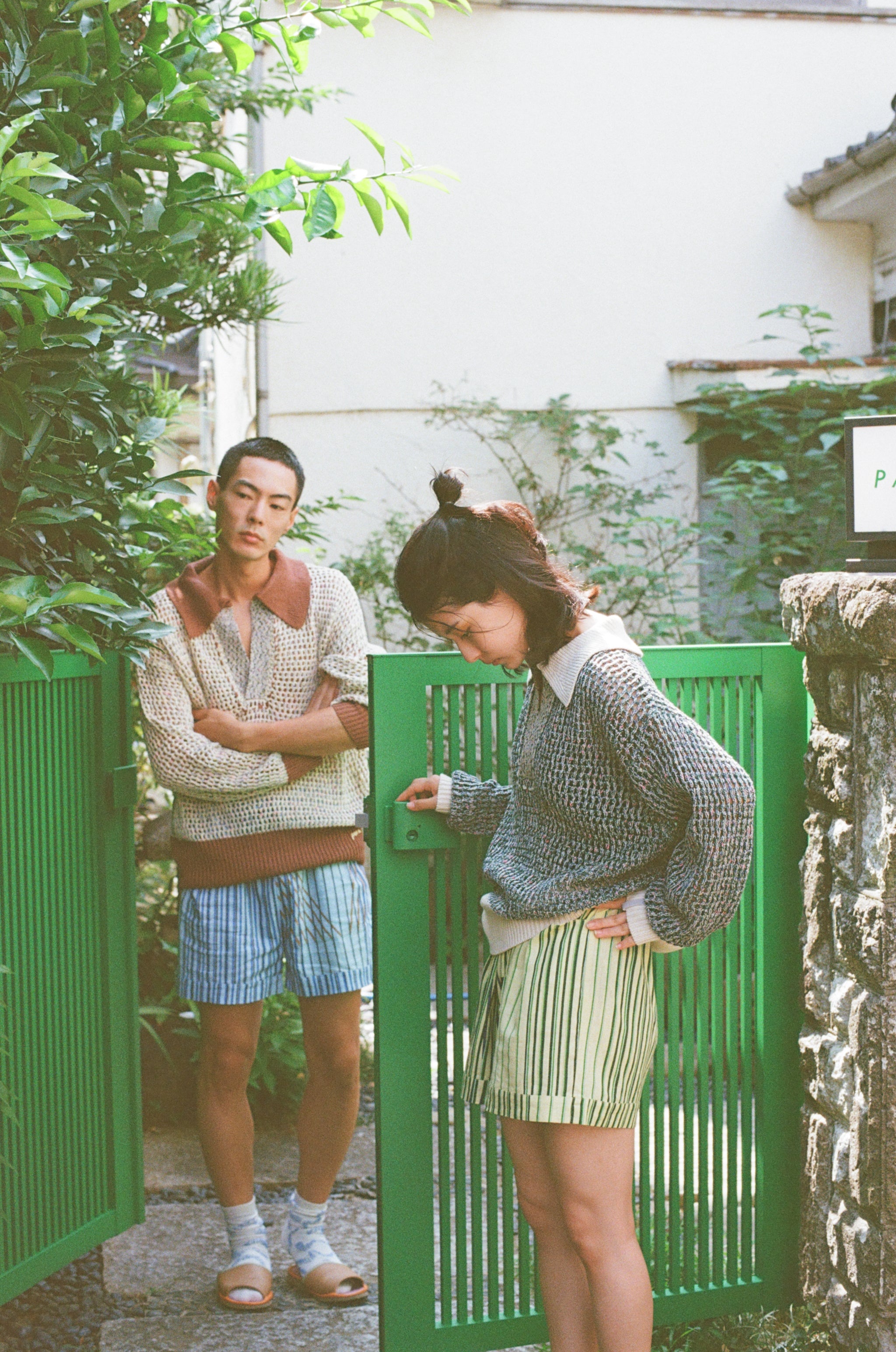 PAMM 玉砂利のスキッパーニット 玉砂利のスキッパーニット – pamm.officialstore