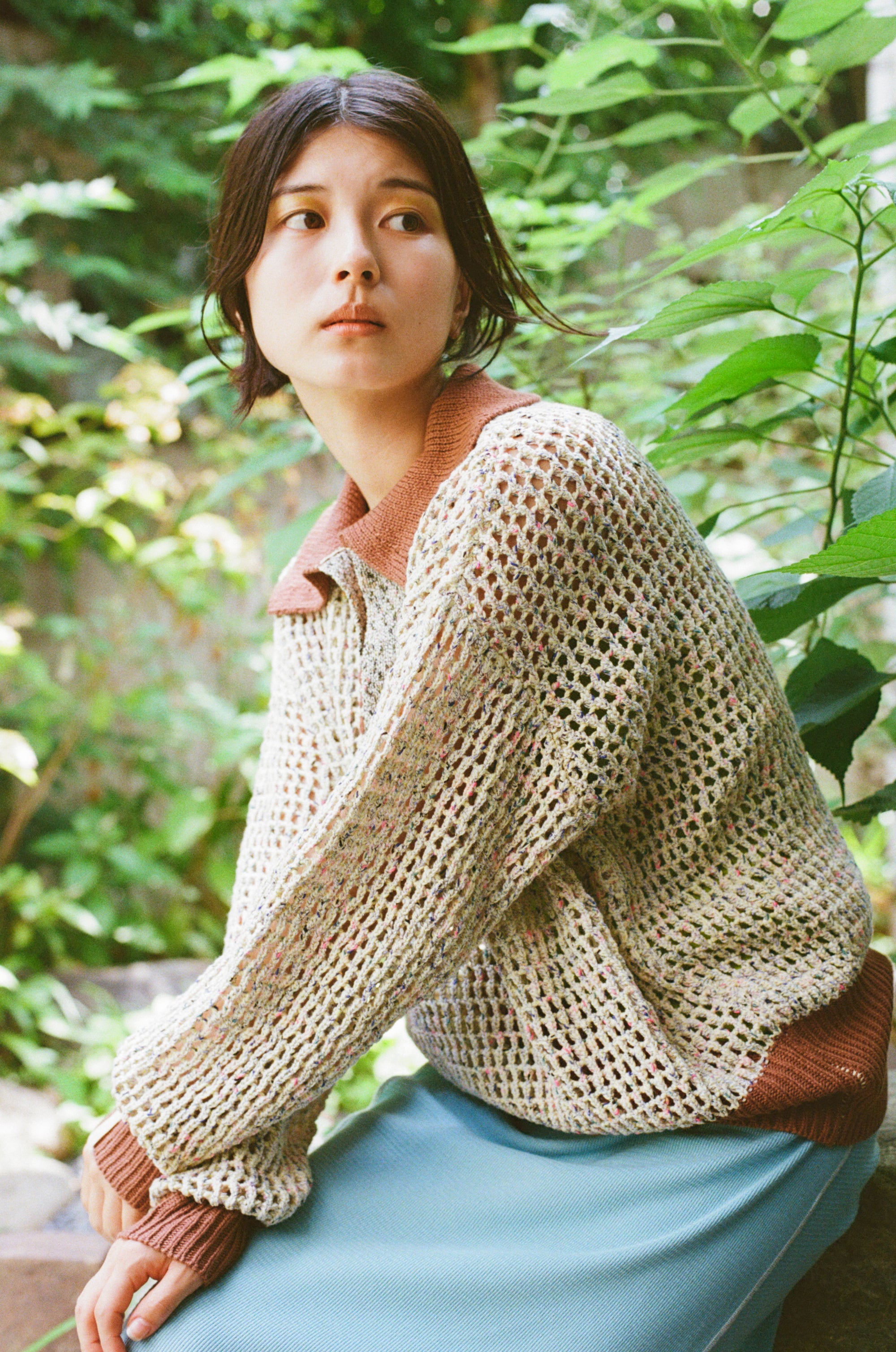 PAMM 玉砂利のスキッパーニット 玉砂利のスキッパーニット – pamm.officialstore