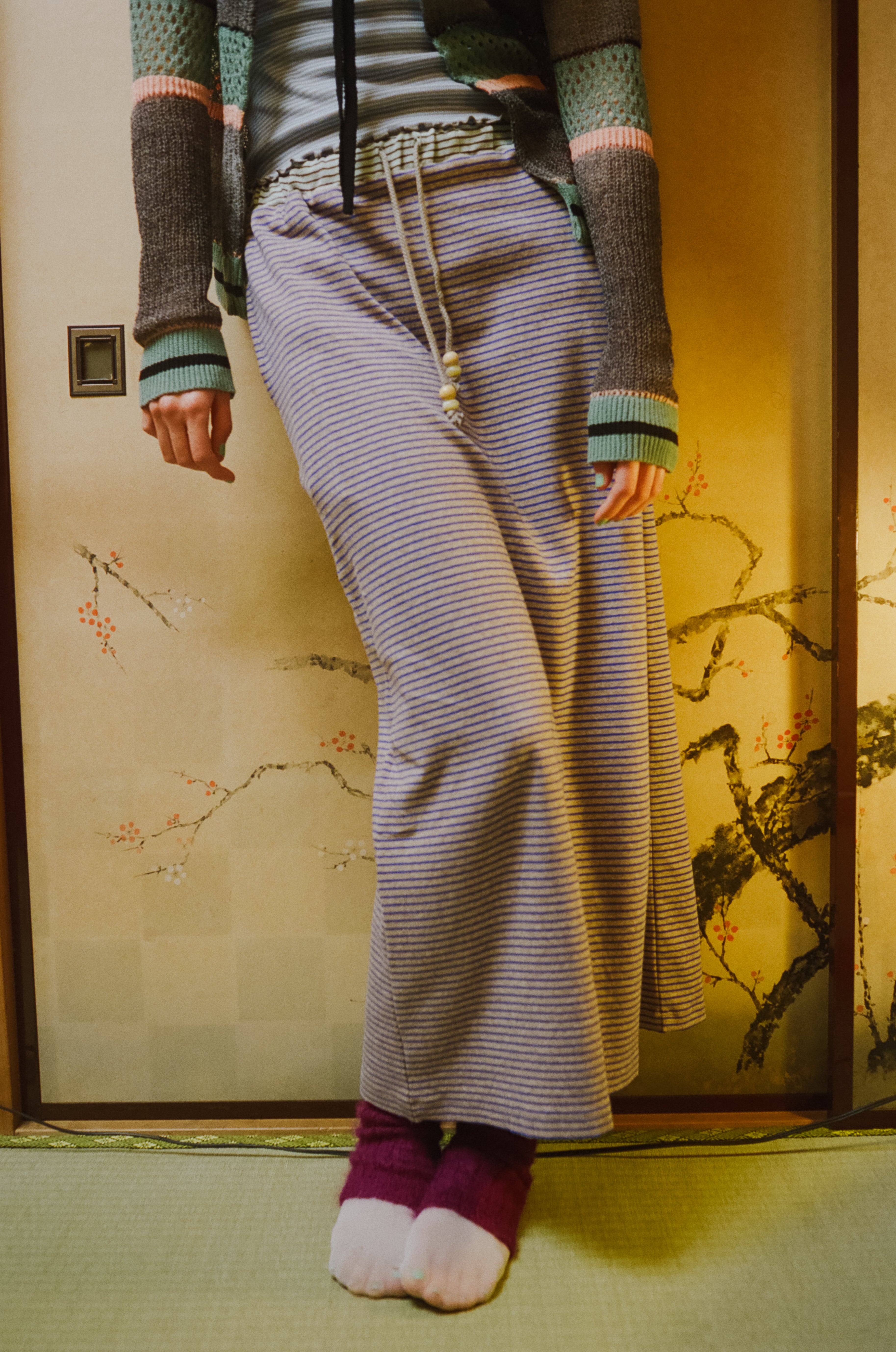 罫線のボーダースカート – pamm.officialstore