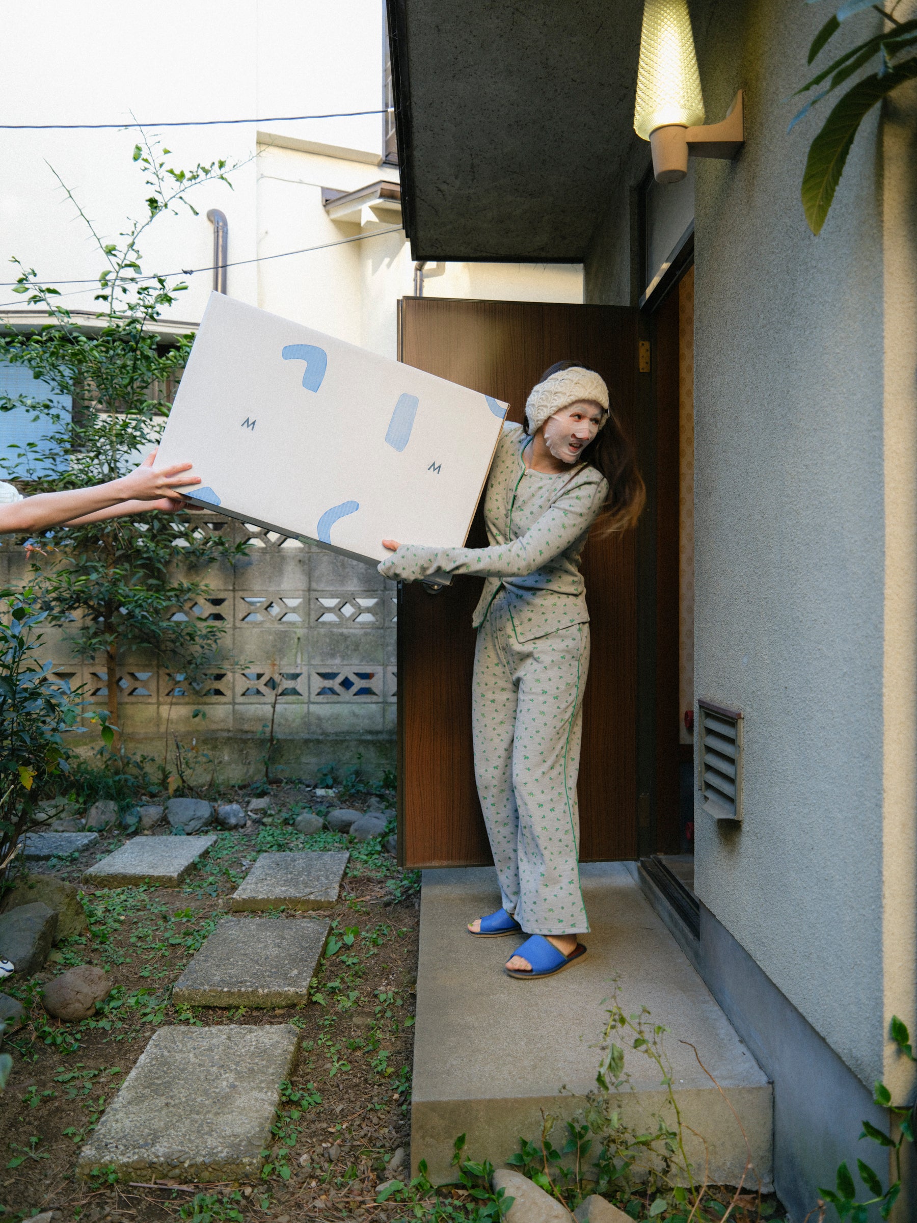 花や実や葉のワッフルパンツ – pamm.officialstore