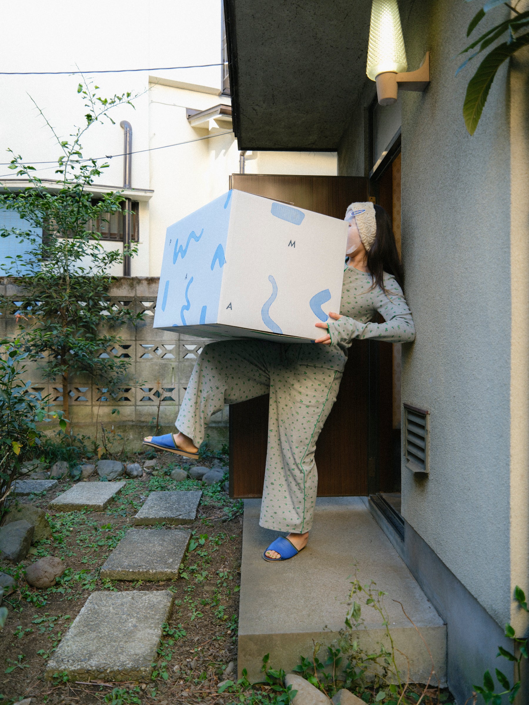 花や実や葉のワッフルパンツ – pamm.officialstore