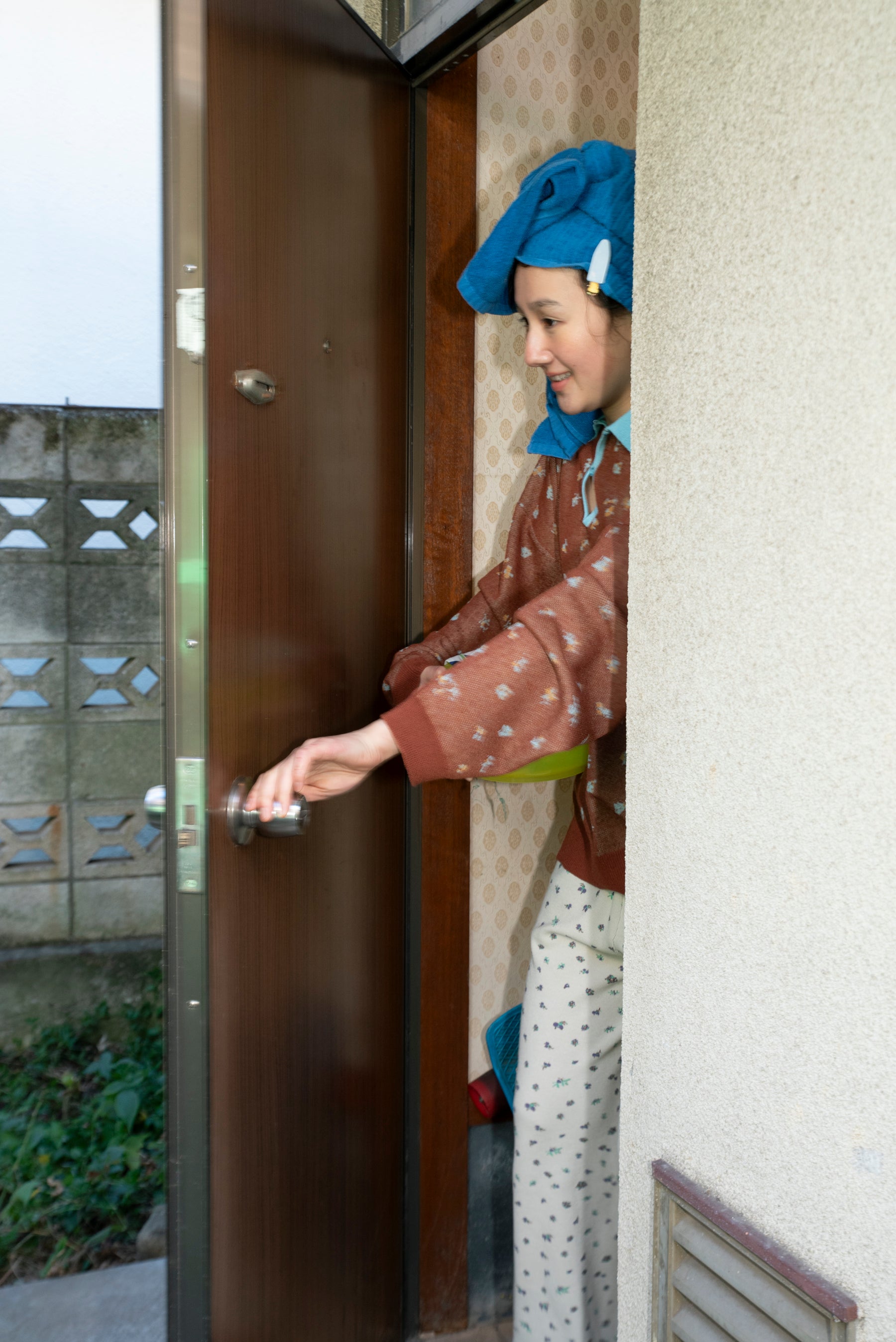 花や実や葉のシアースキッパーニット – pamm.officialstore