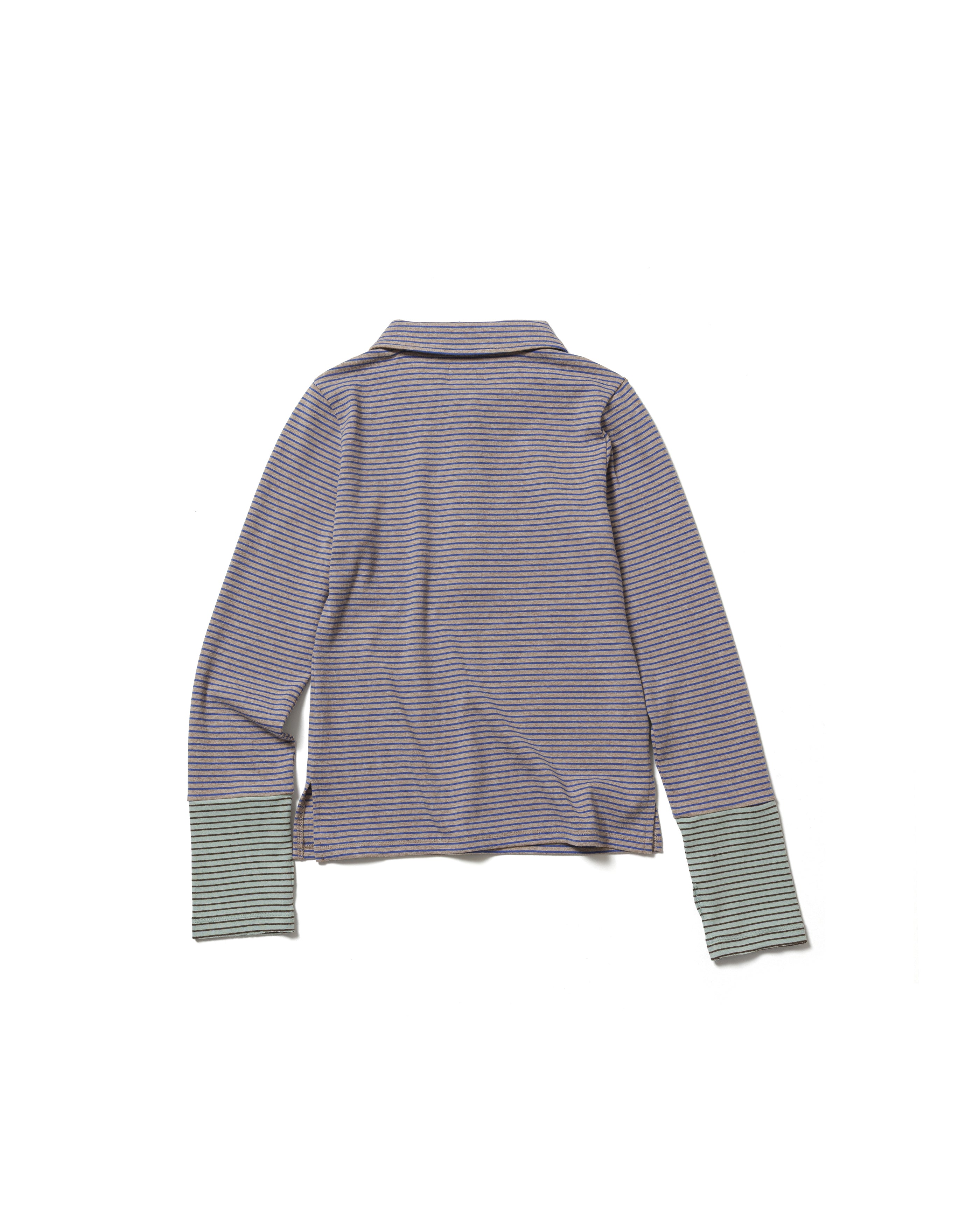 罫線のボーダーポロトップス – pamm.officialstore