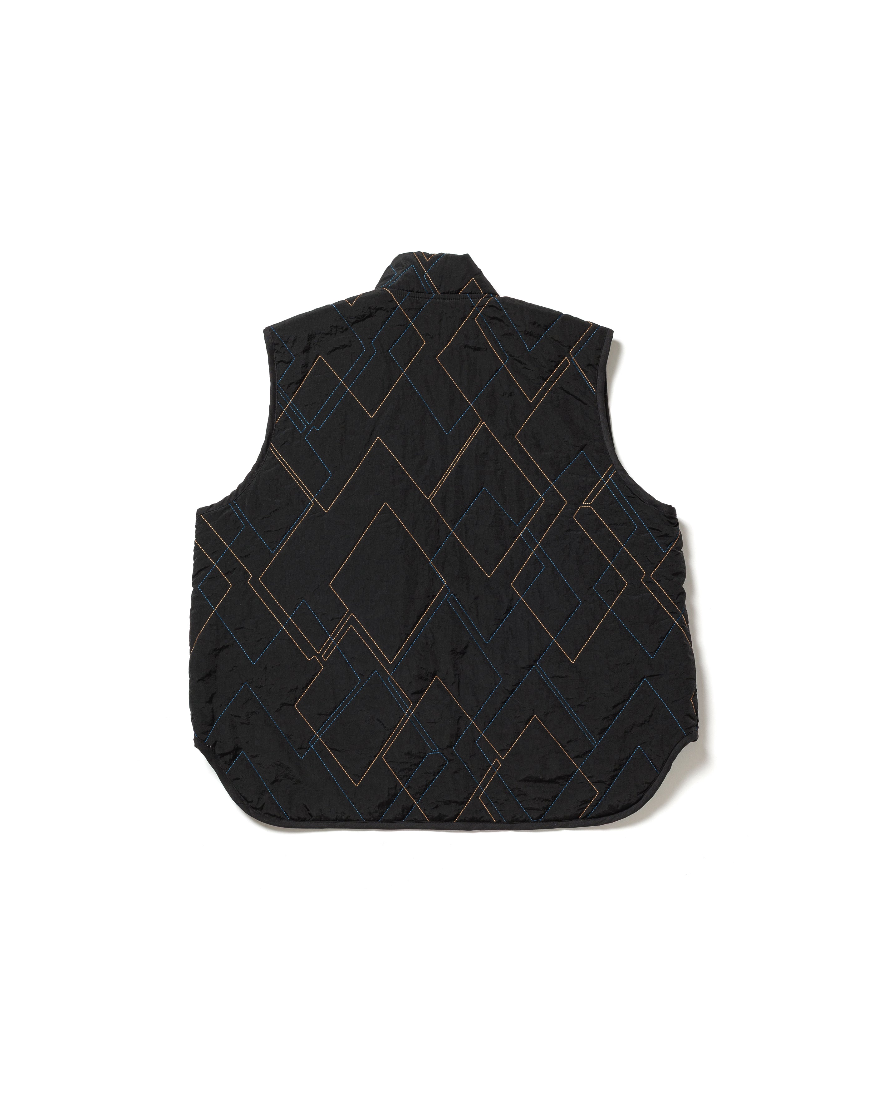 時計じかけのアーガイルキルティングベスト – pamm.officialstore