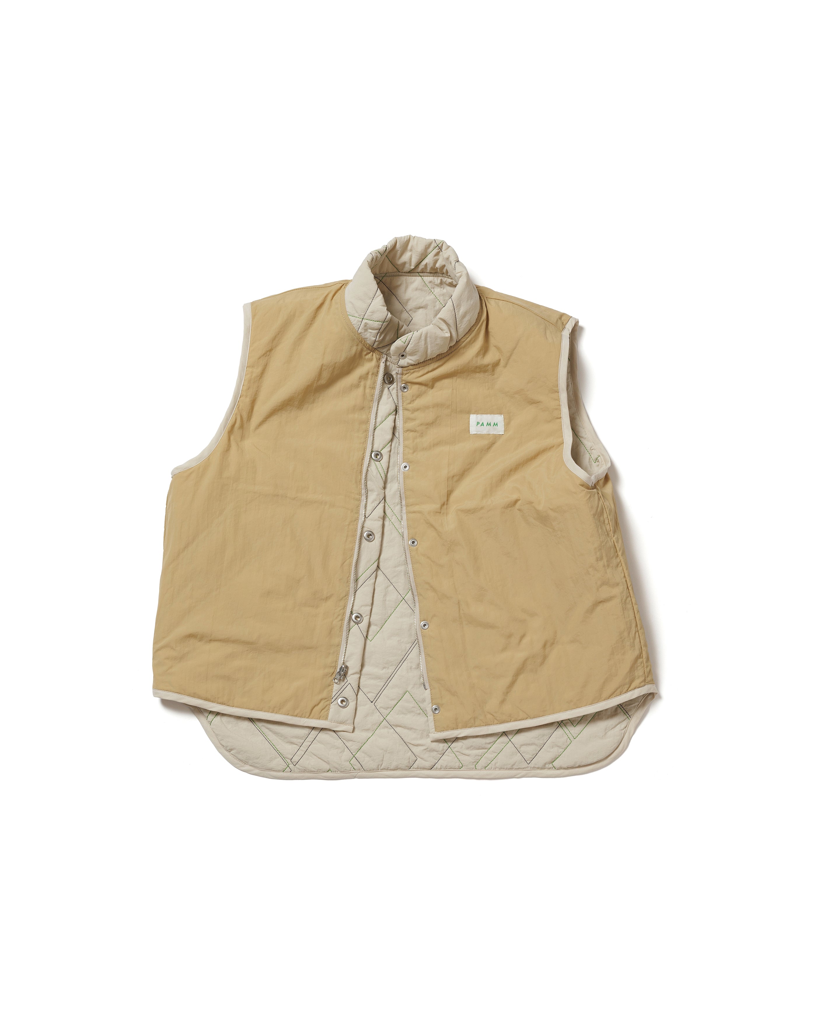 PAMM 時計じかけのアーガイルキルティングベスト 時計じかけのアーガイルキルティングベスト – pamm.officialstore