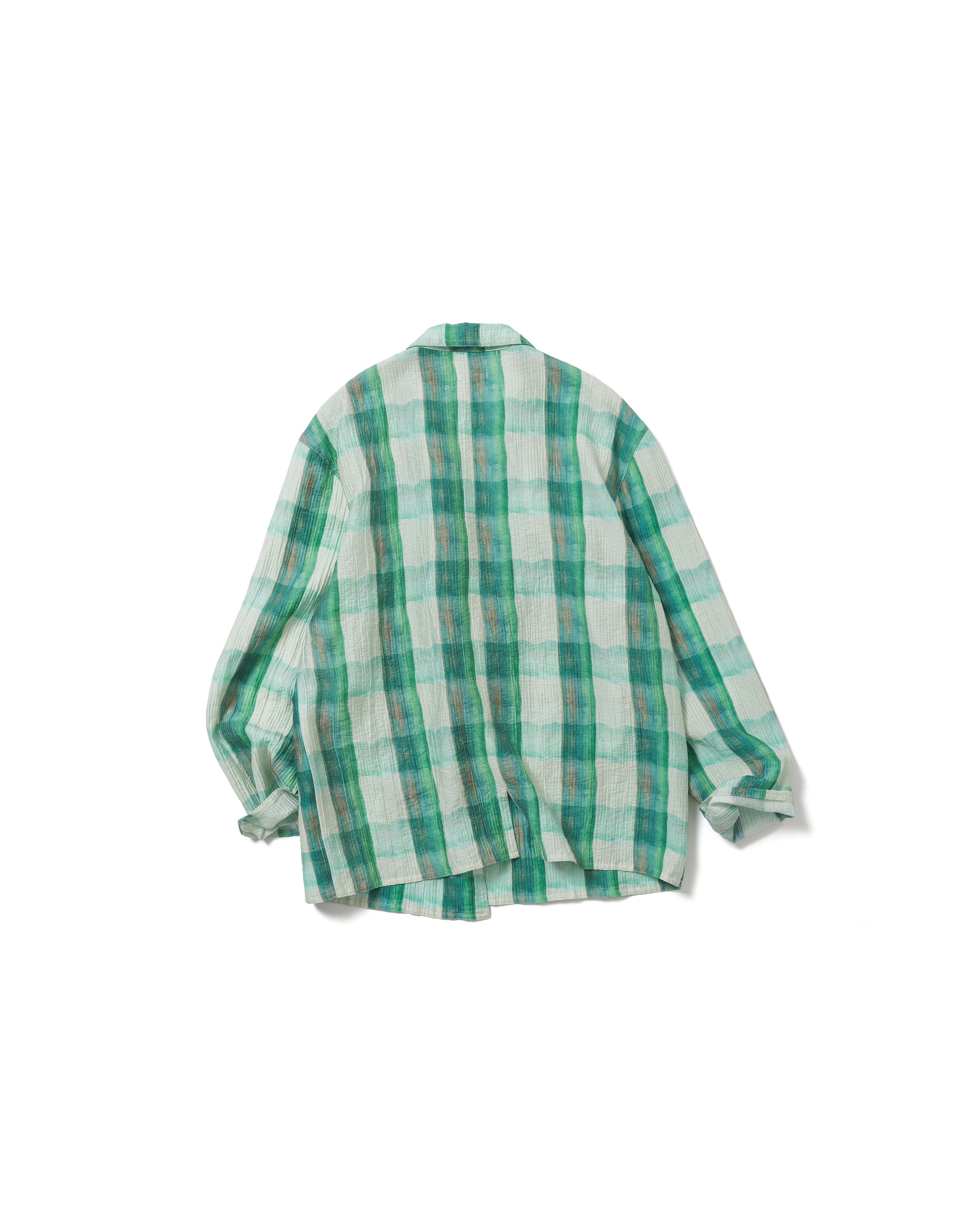 貼り合わせた日記のギンガムジャケット – pamm.officialstore