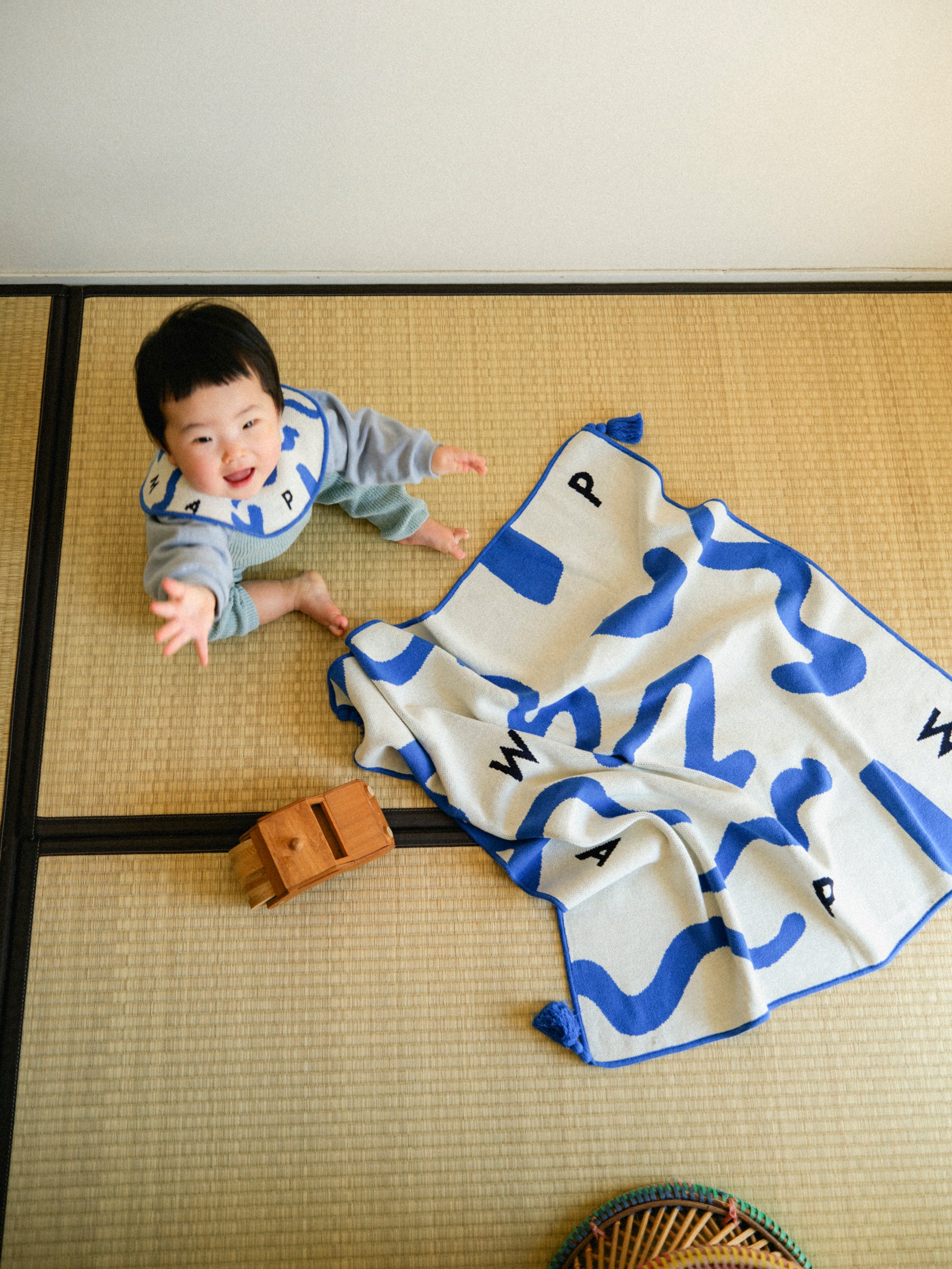 thanks sea cotton knit blanket – pamm.officialstore
