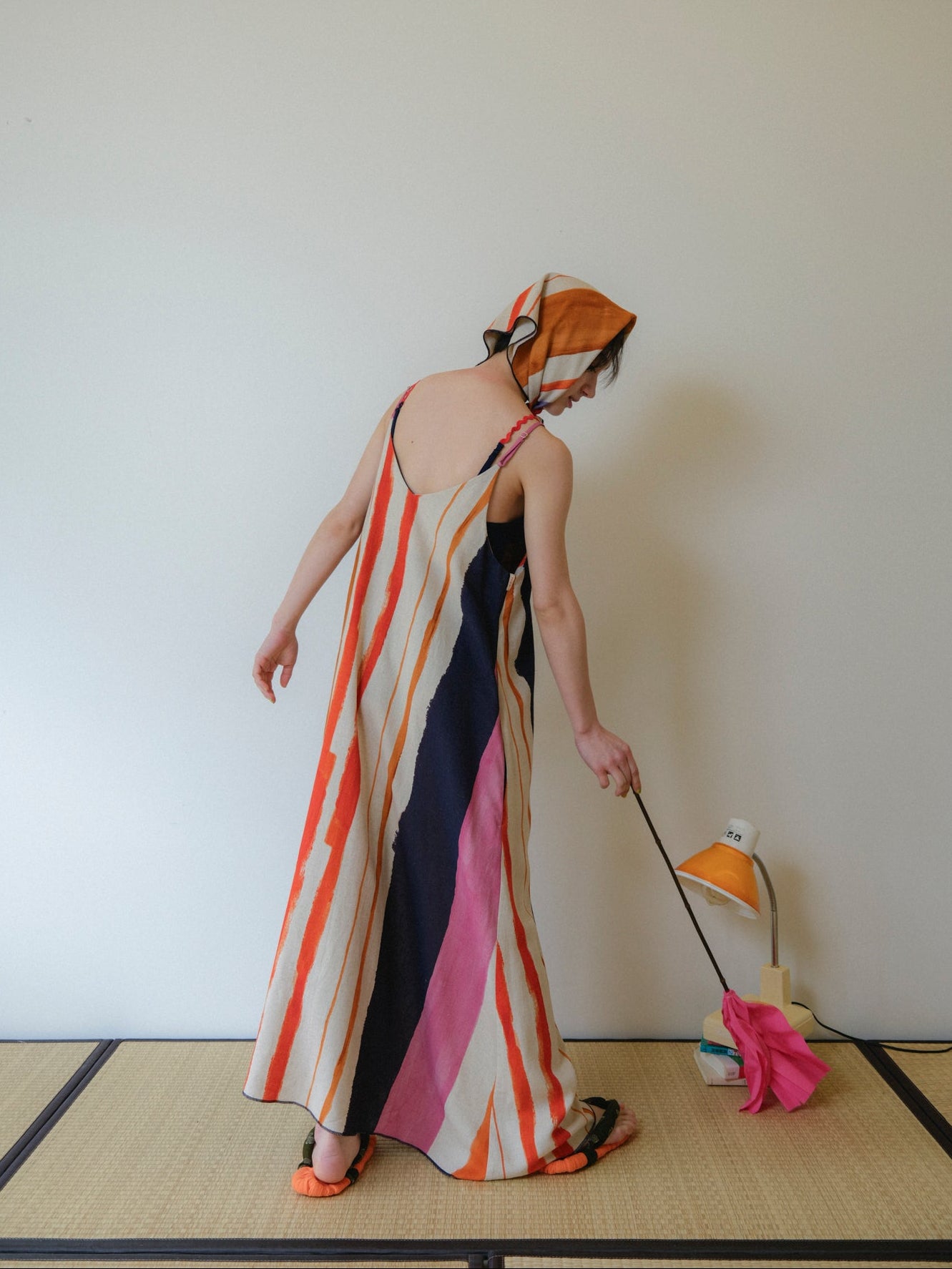 知性のストライプキャミワンピース – pamm.officialstore