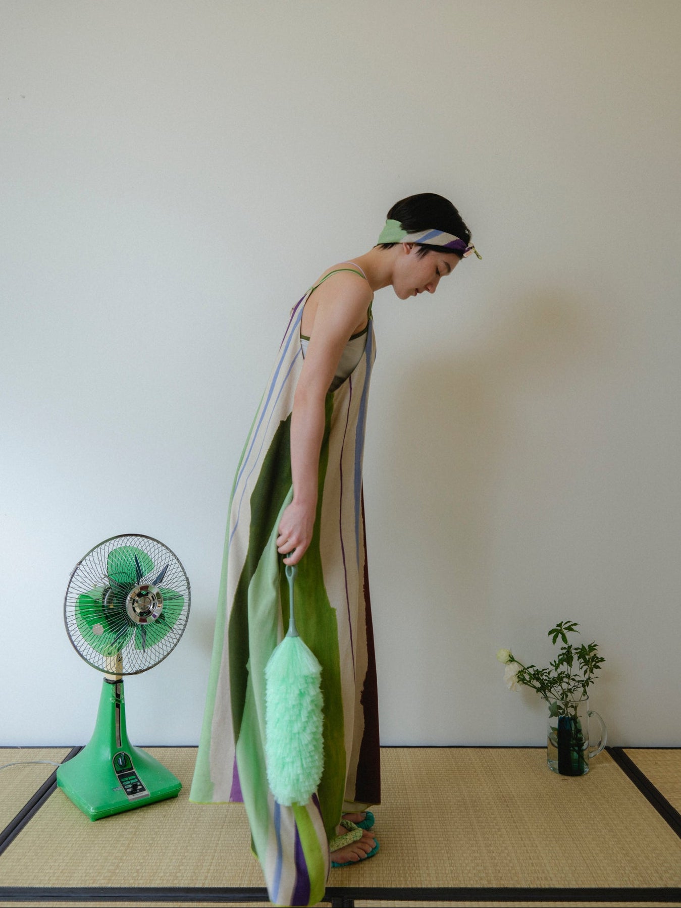 知性のストライプキャミワンピース – pamm.officialstore