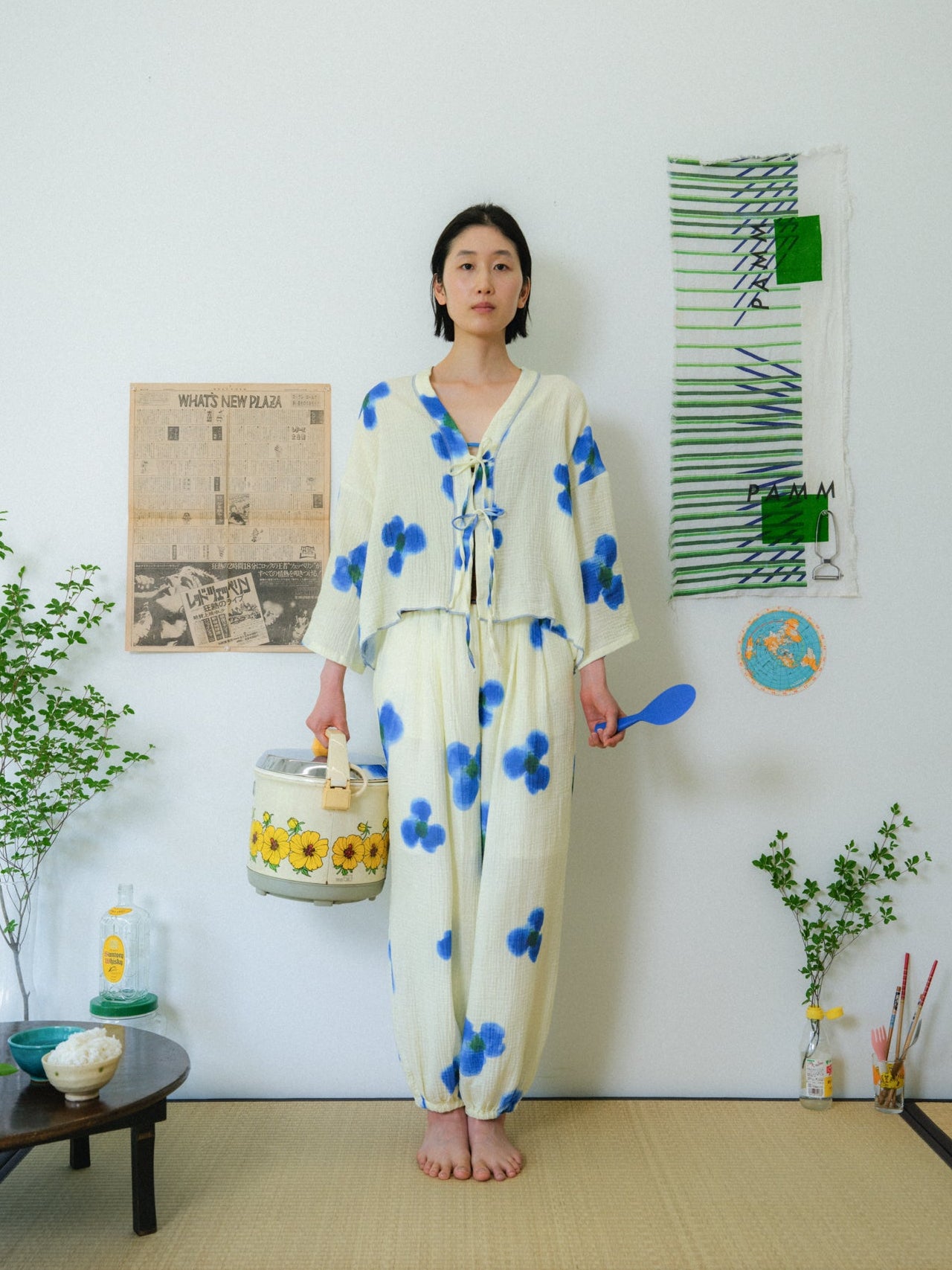 庭の花の半纏シャツ – pamm.officialstore