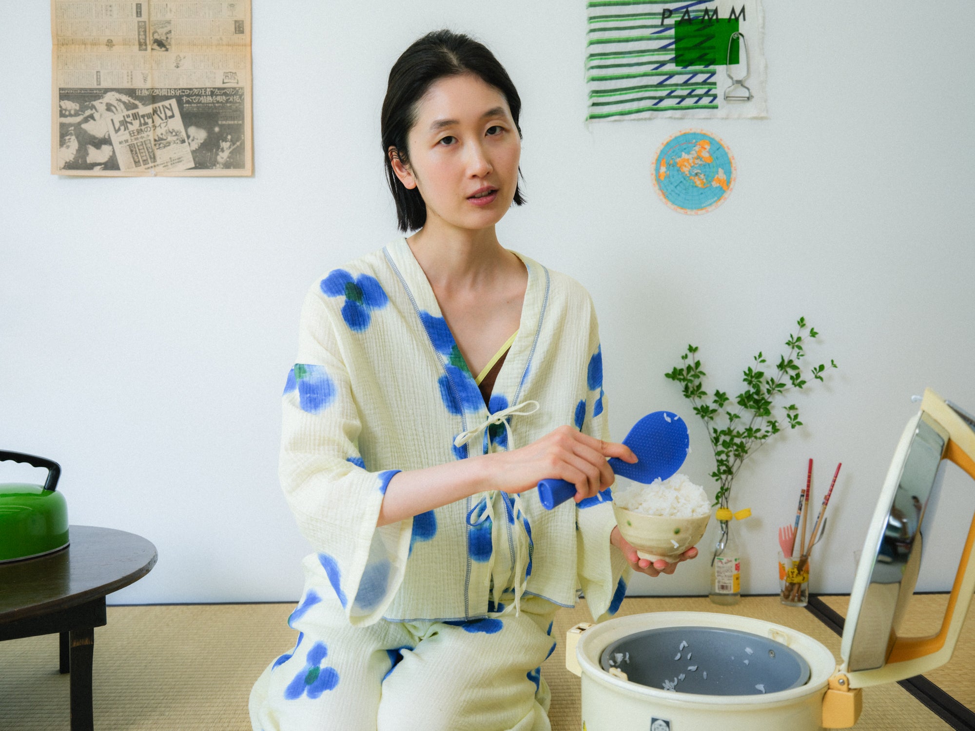 庭の花の半纏シャツ – pamm.officialstore