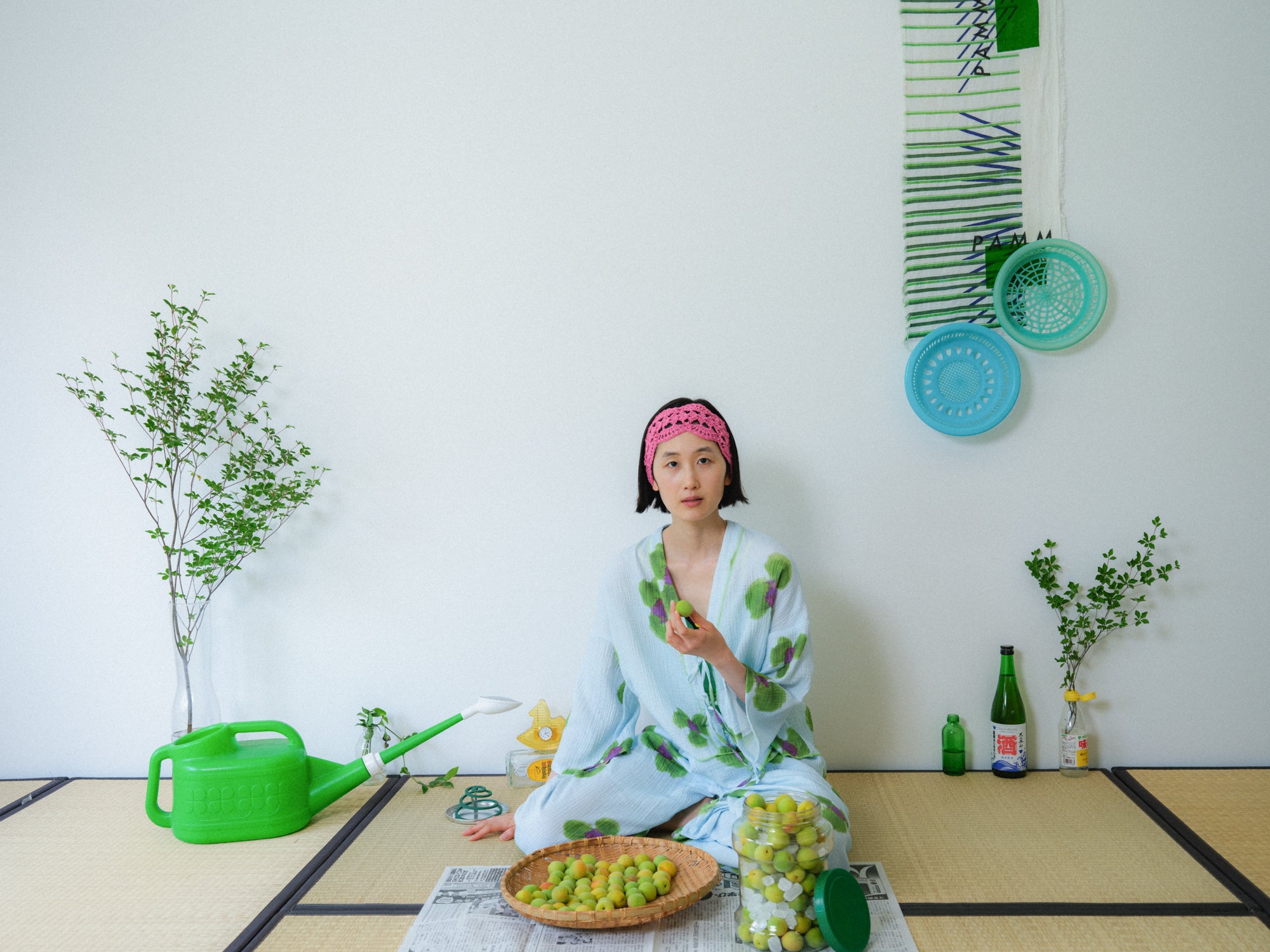庭の花の半纏シャツ – pamm.officialstore
