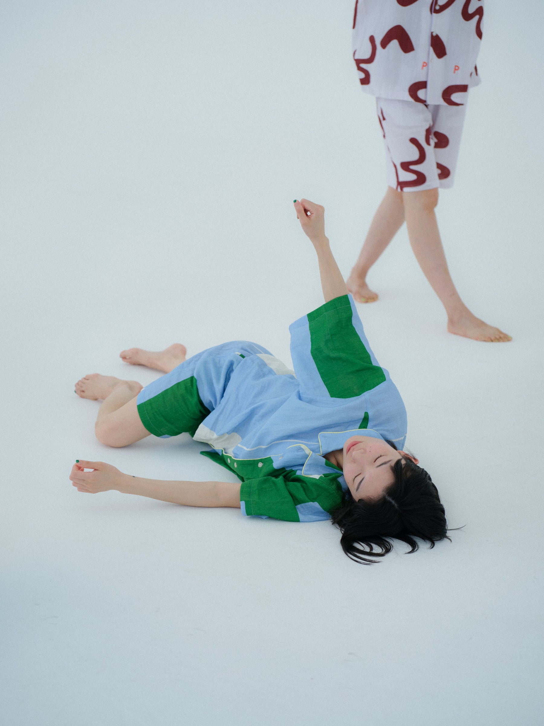 寛大なインテリアのサマーパジャマ - ガーゼ – pamm.officialstore