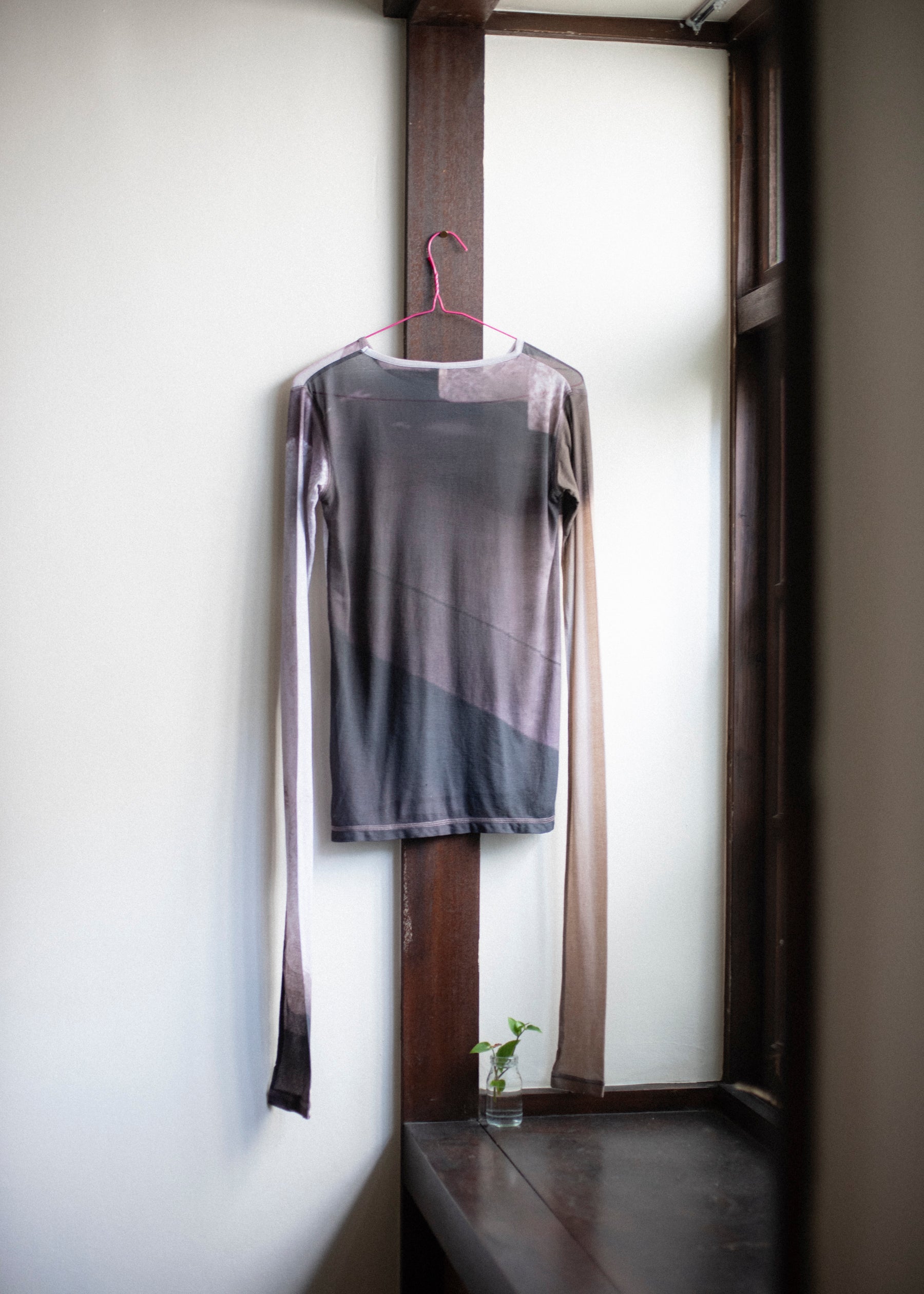 PAMM家のシースルーロングロングスリーブシャツ PAMM家のシースルーロングロングスリーブシャツ – pamm.officialstore