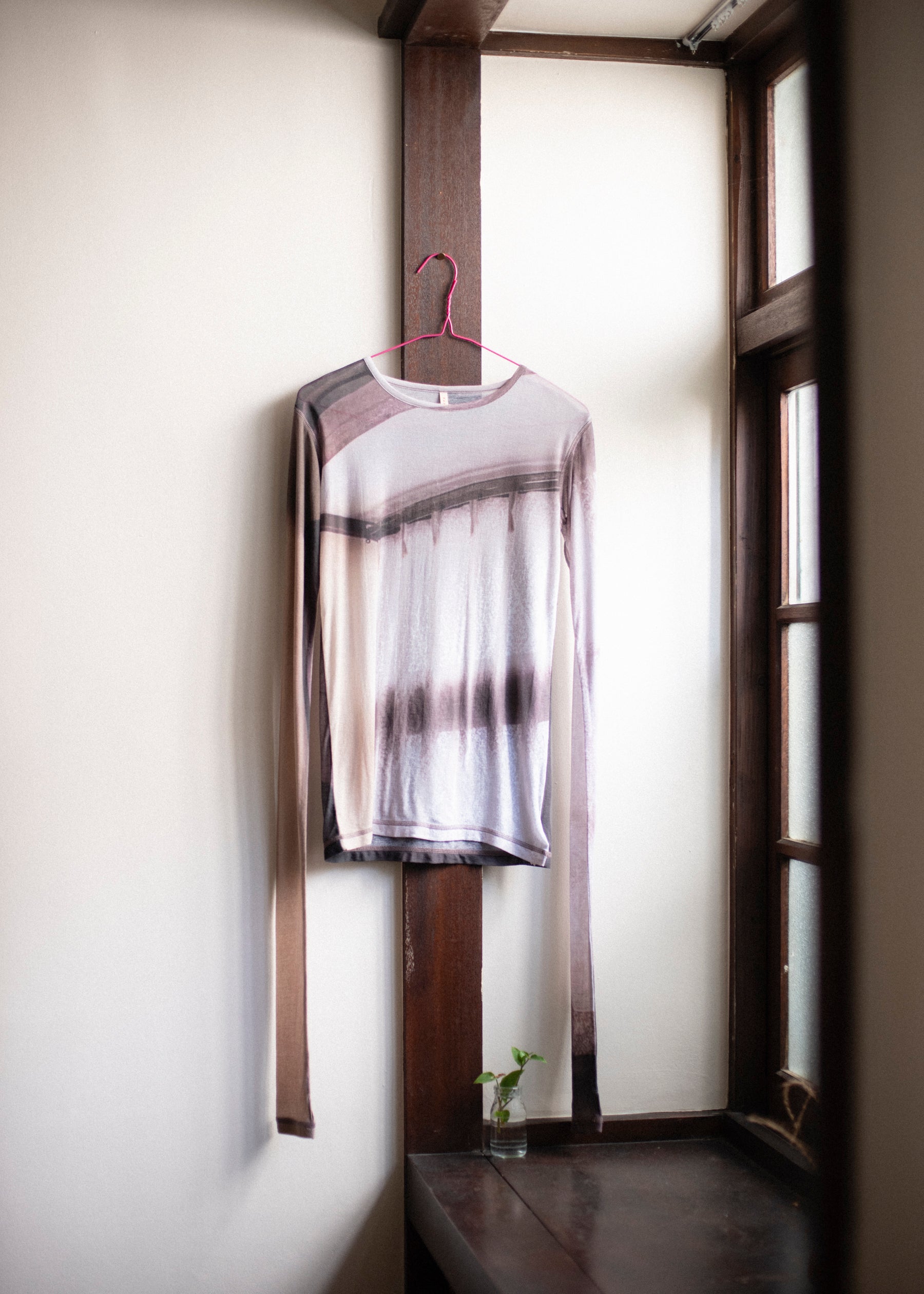PAMM家のシースルーロングロングスリーブシャツ PAMM家のシースルーロングロングスリーブシャツ – pamm.officialstore