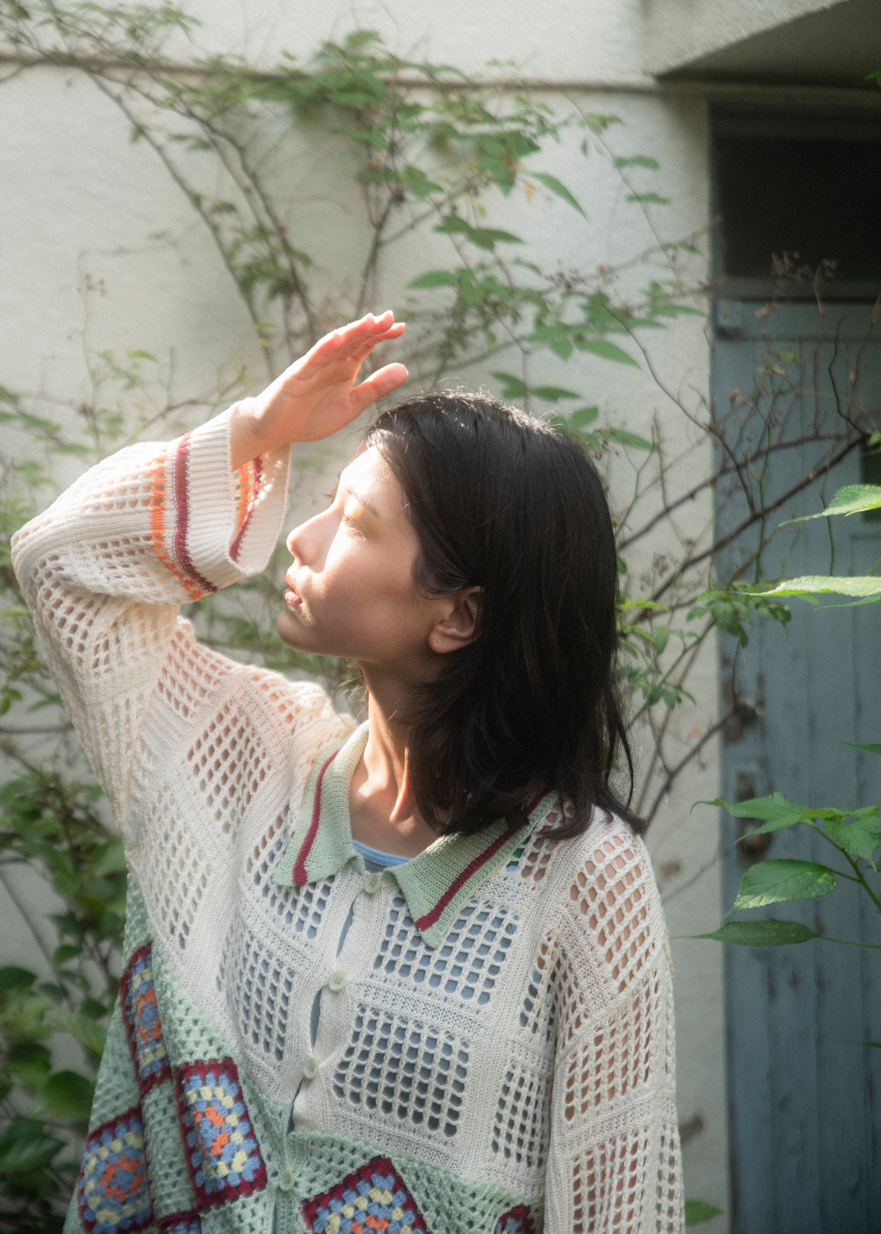 PAMM 玄関マットのかぎ針編みニットシャツ 玄関マットのかぎ針編みニットシャツ – pamm.officialstore