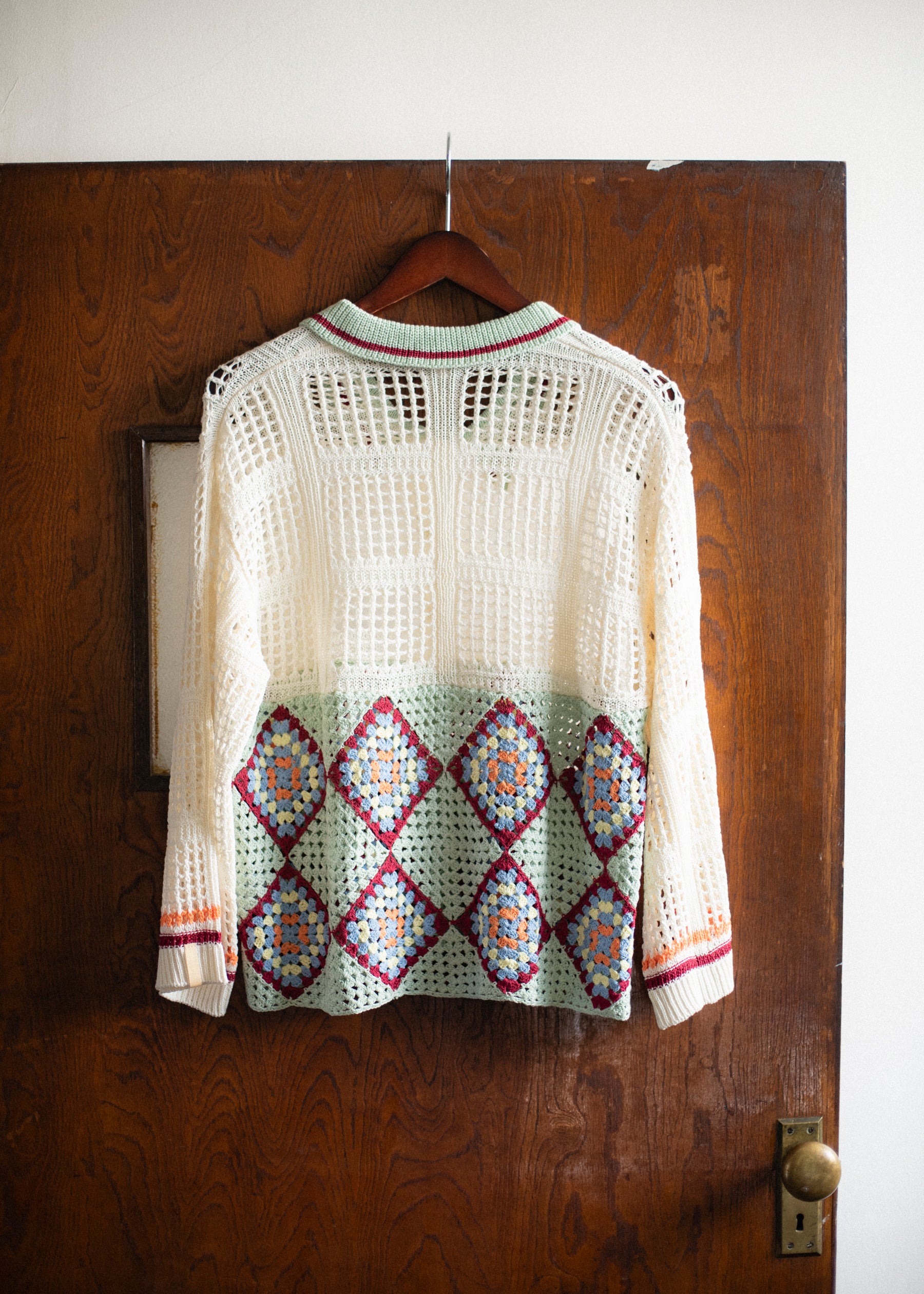 PAMM 玄関マットのかぎ針編みニットシャツ 玄関マットのかぎ針編みニットシャツ – pamm.officialstore