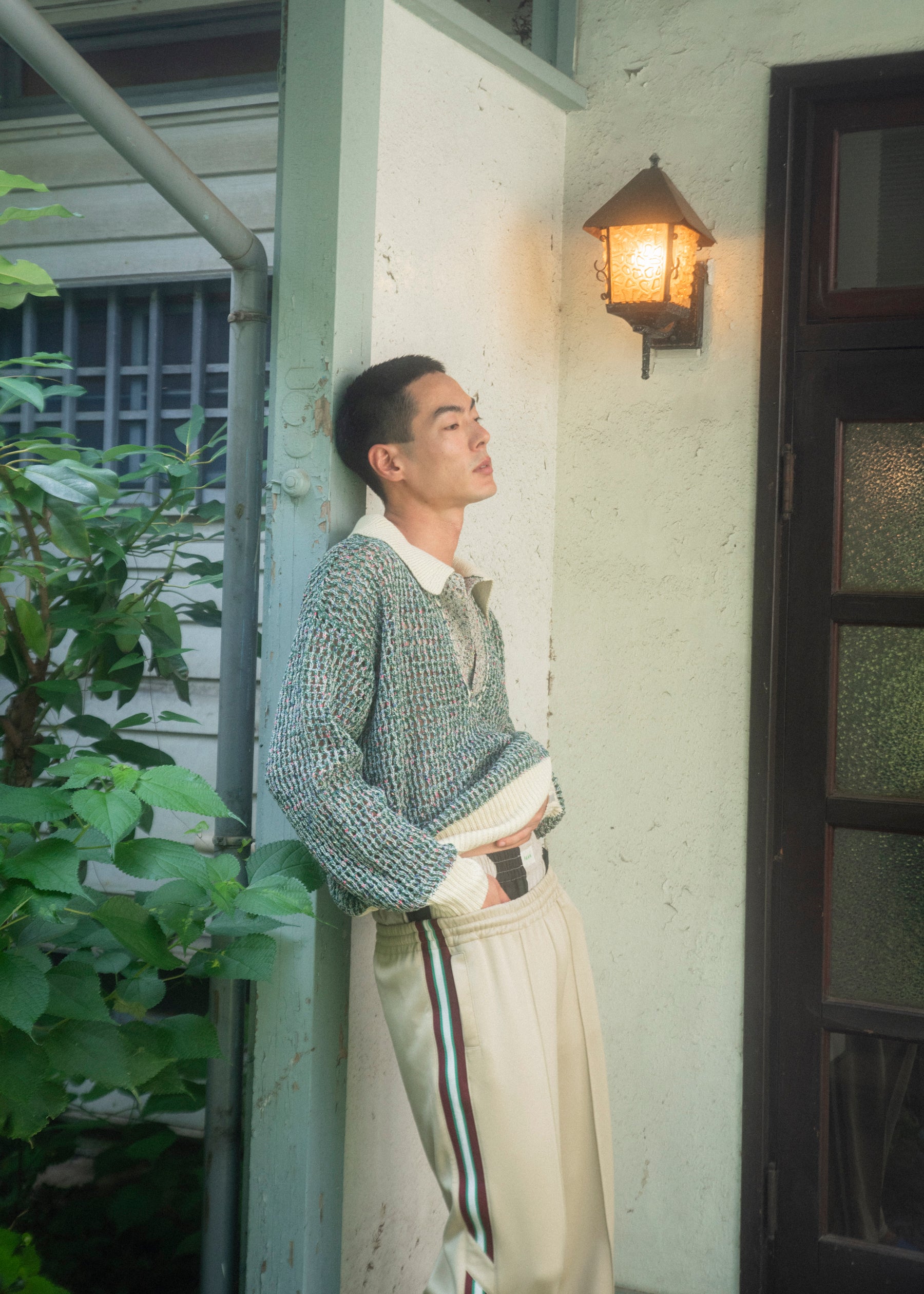 玉砂利のスキッパーニット – pamm.officialstore
