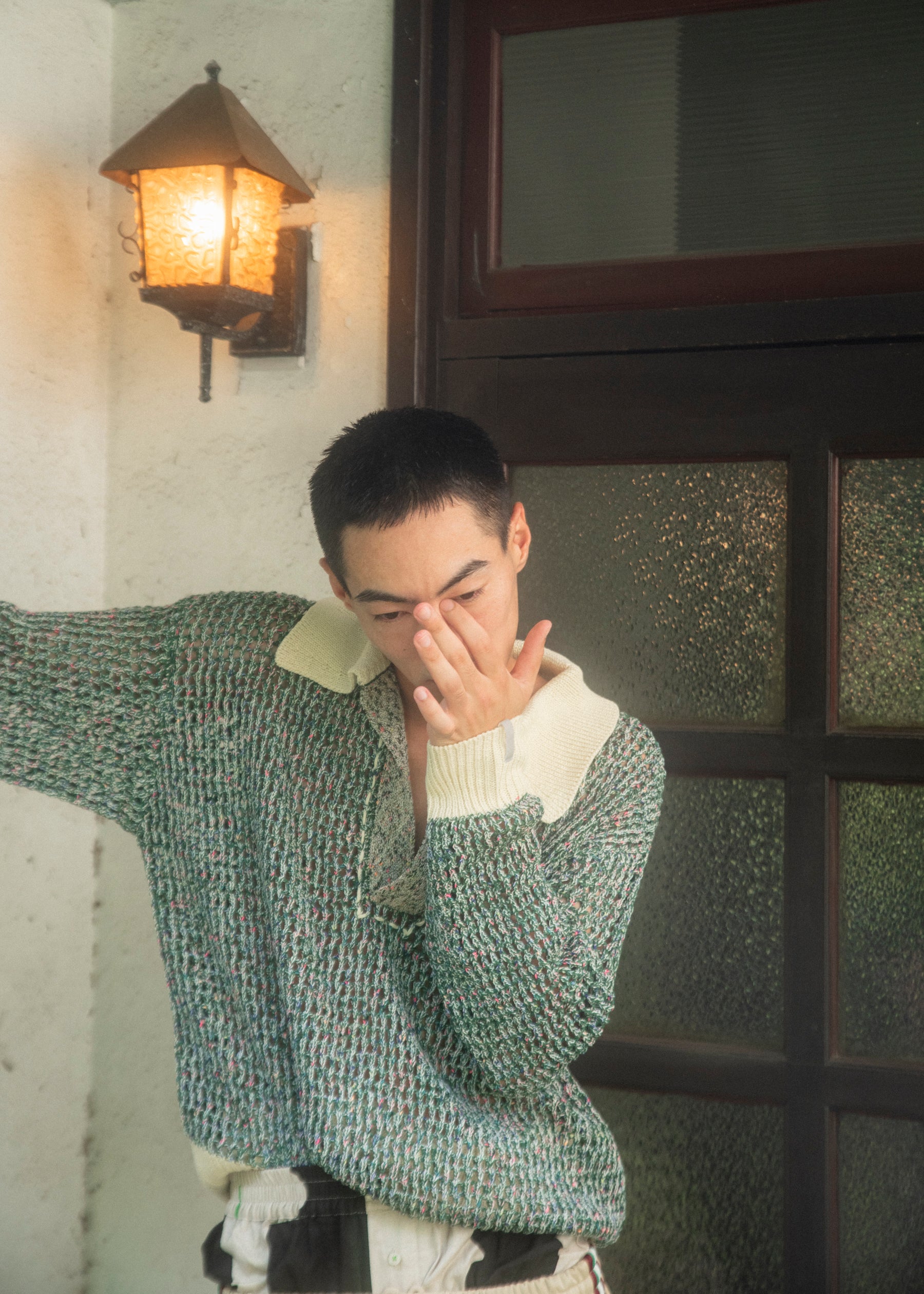 PAMM 玉砂利のスキッパーニット 玉砂利のスキッパーニット – pamm.officialstore