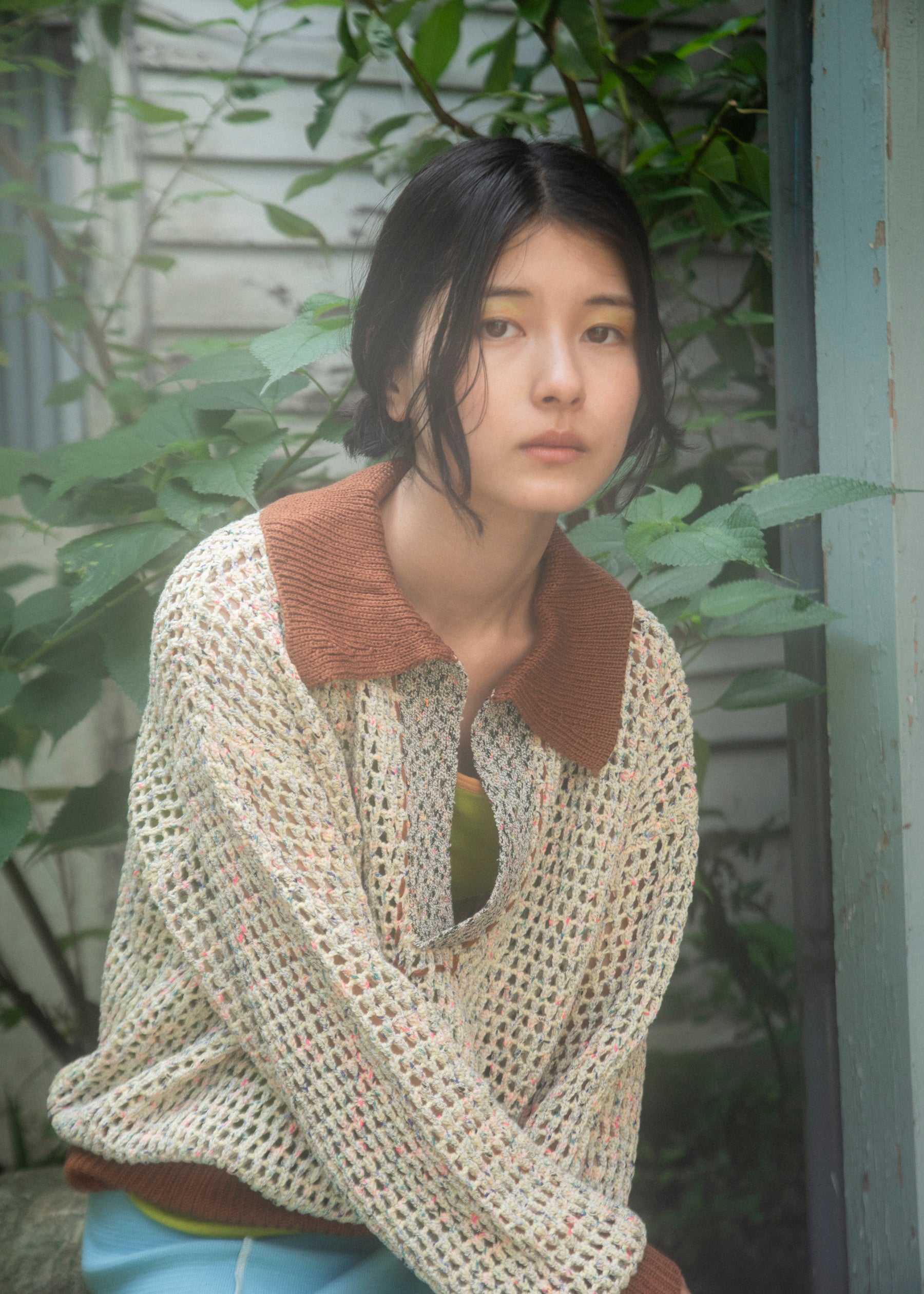 玉砂利のスキッパーニット – pamm.officialstore