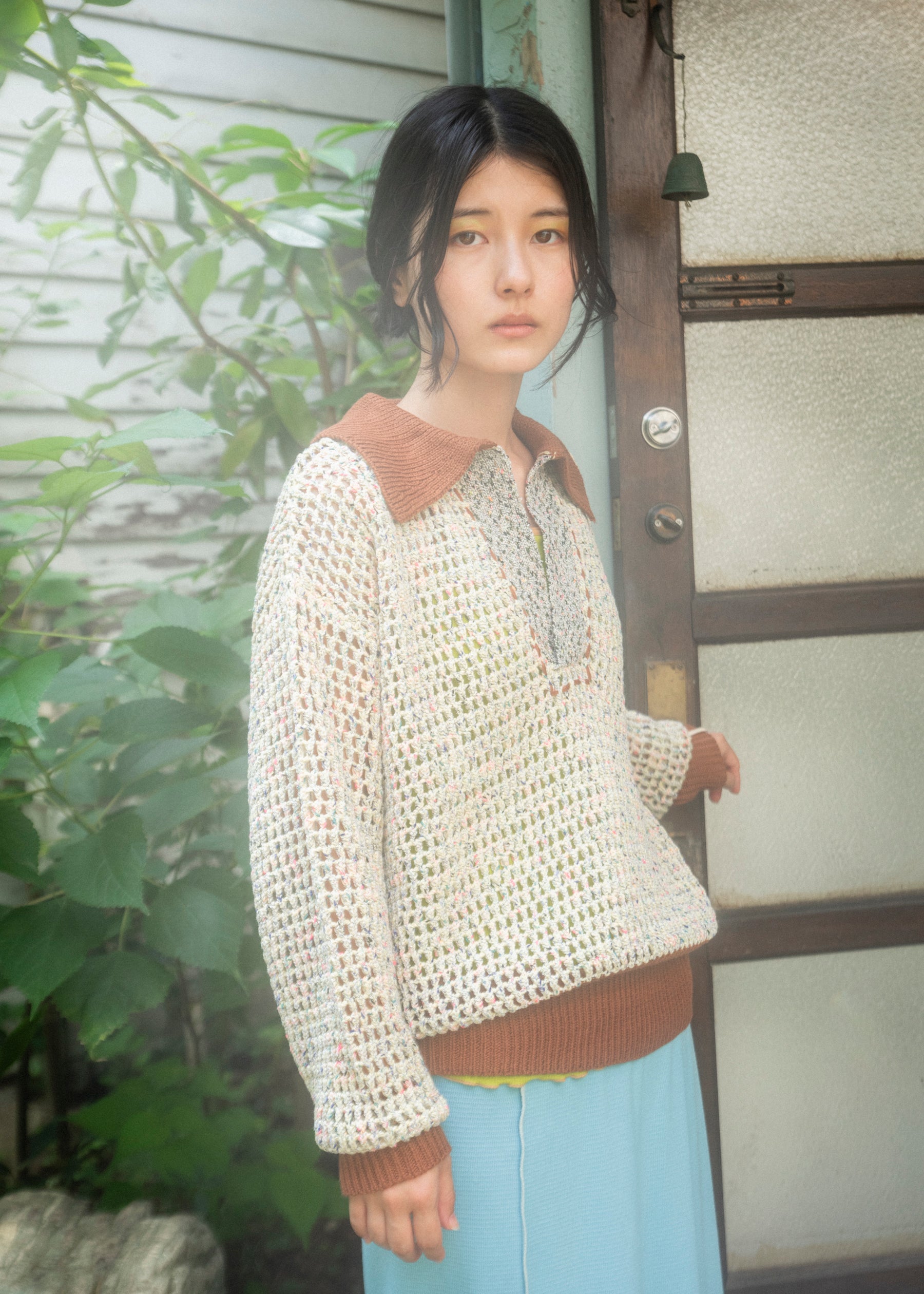 PAMM 玉砂利のスキッパーニット 玉砂利のスキッパーニット – pamm.officialstore