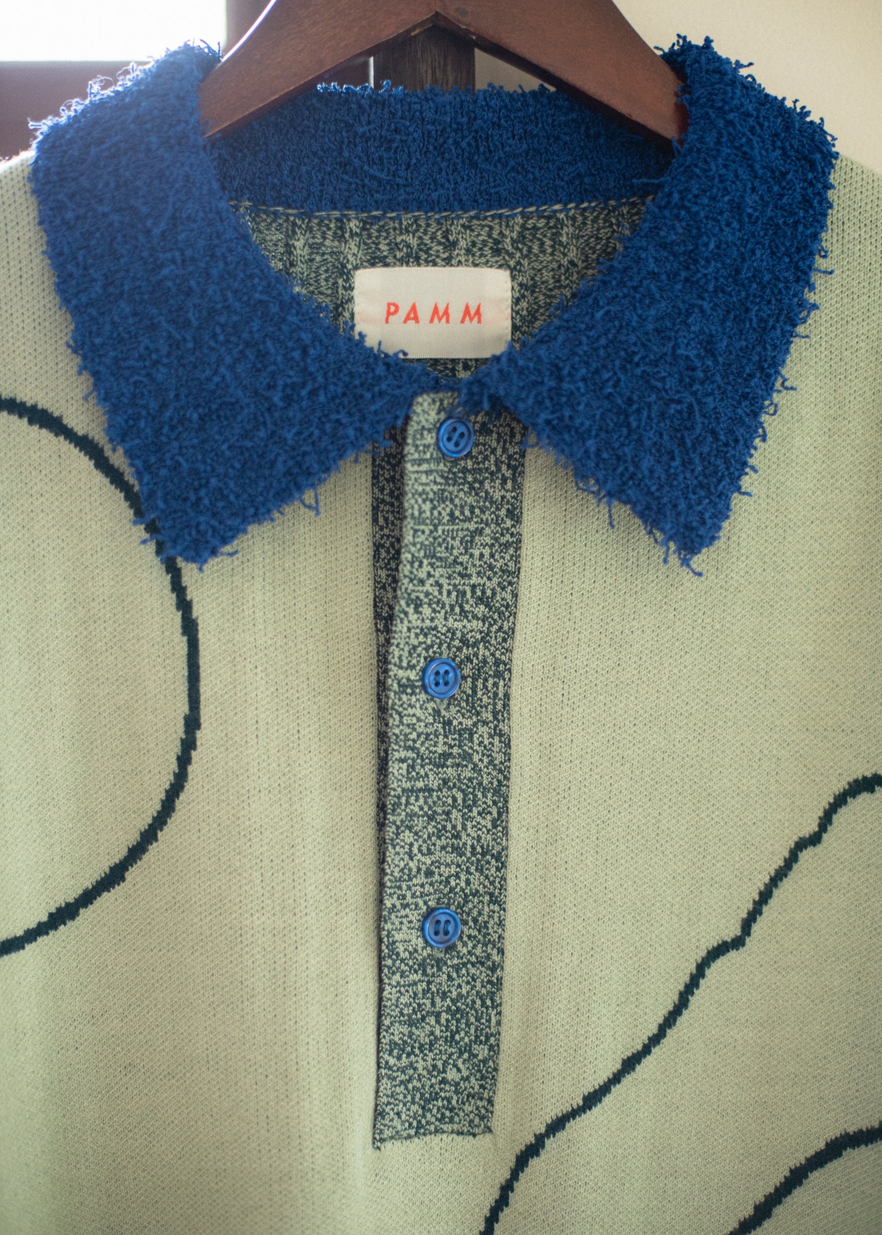 PAMM 月のある風景のニットポロ 月のある風景のニットポロ – pamm.officialstore