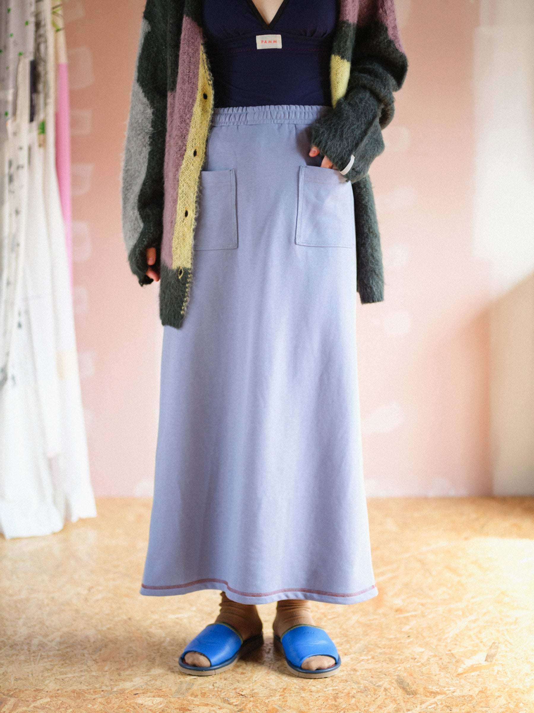 【試着のみ】極美品　PAMM 肌色のワークジャンプスーツ　オールインワン 肌色のワークジャンプスーツ – pamm.officialstore