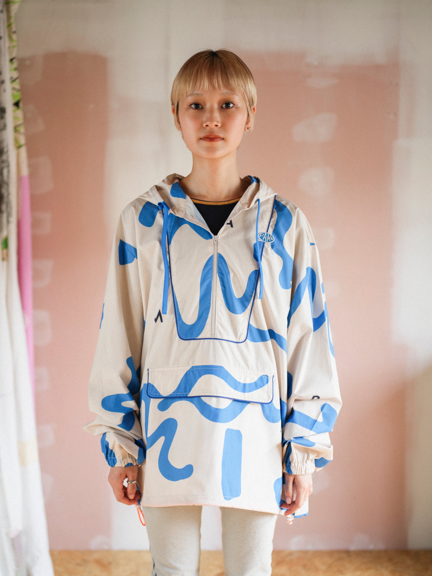 トップス pamm thanks sea knit anorak parka thanks sea knit anorak parka – pamm.officialstore