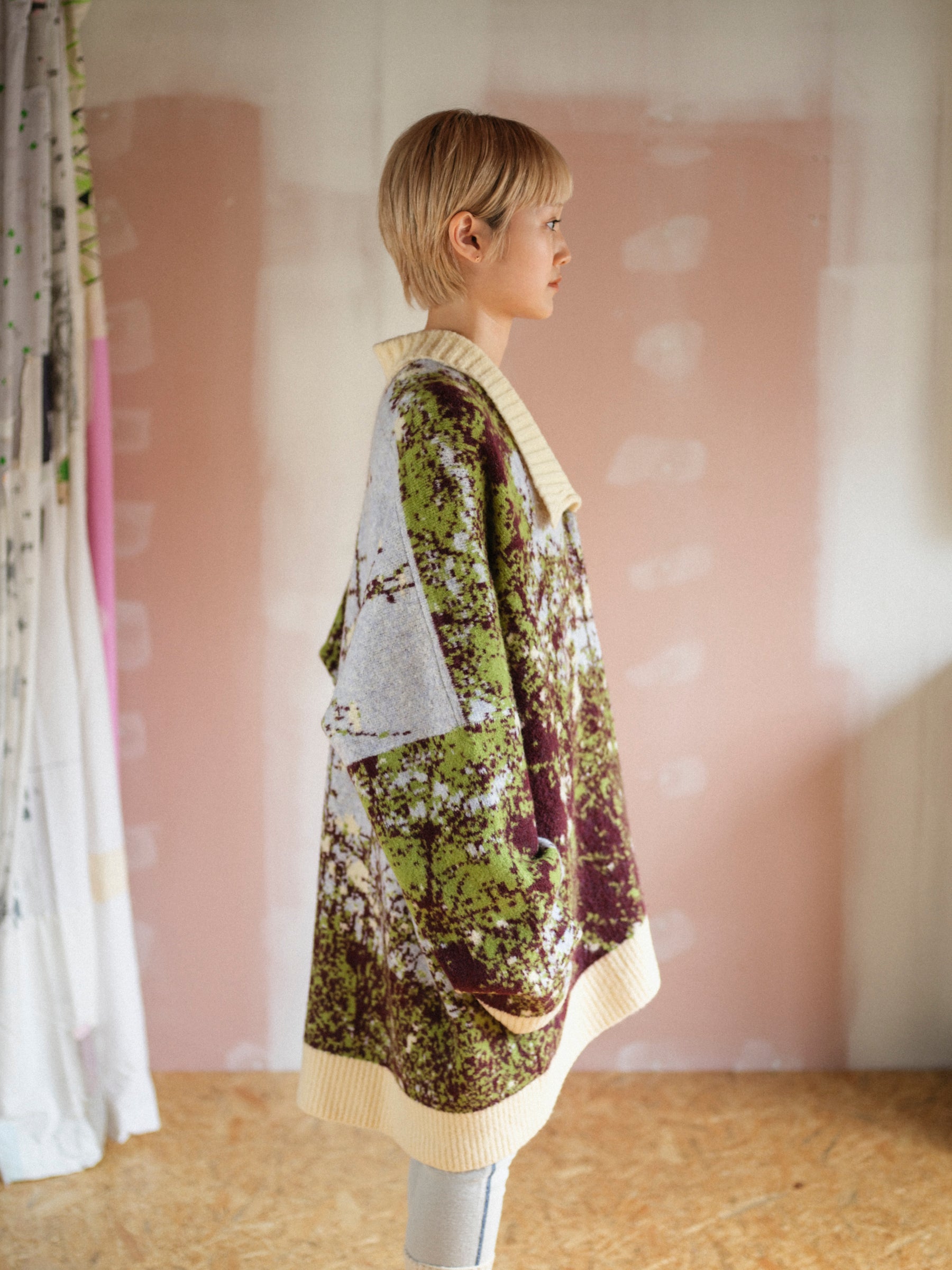 PAMM 庭木のニットガウン 庭木のニットガウン – pamm.officialstore