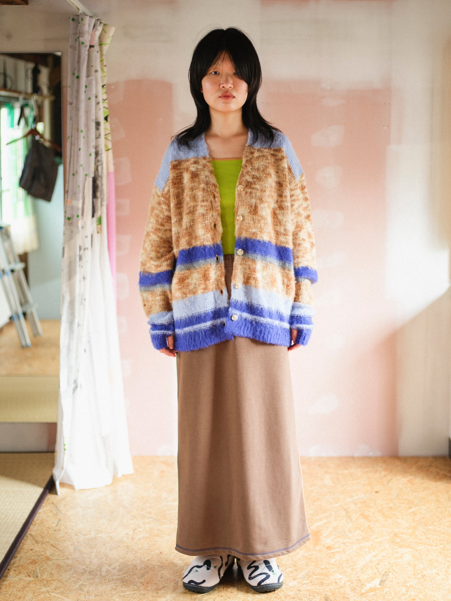 PAMM 汽水域のカーディガン 藻場 汽水域のニットカーディガン – pamm.officialstore