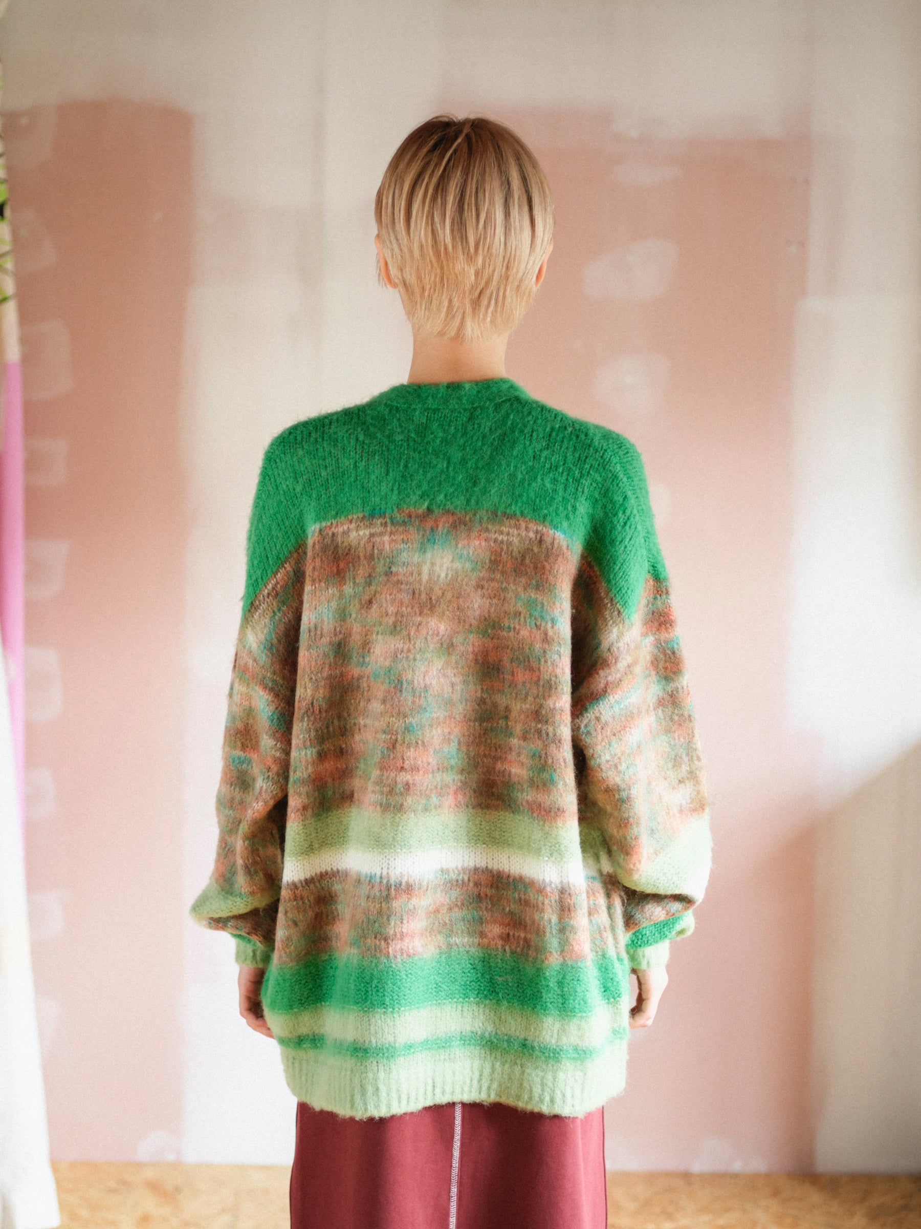 【完売商品】PAMM 汽水域のニットカーディガン ビオトープ 汽水域のニットカーディガン – pamm.officialstore