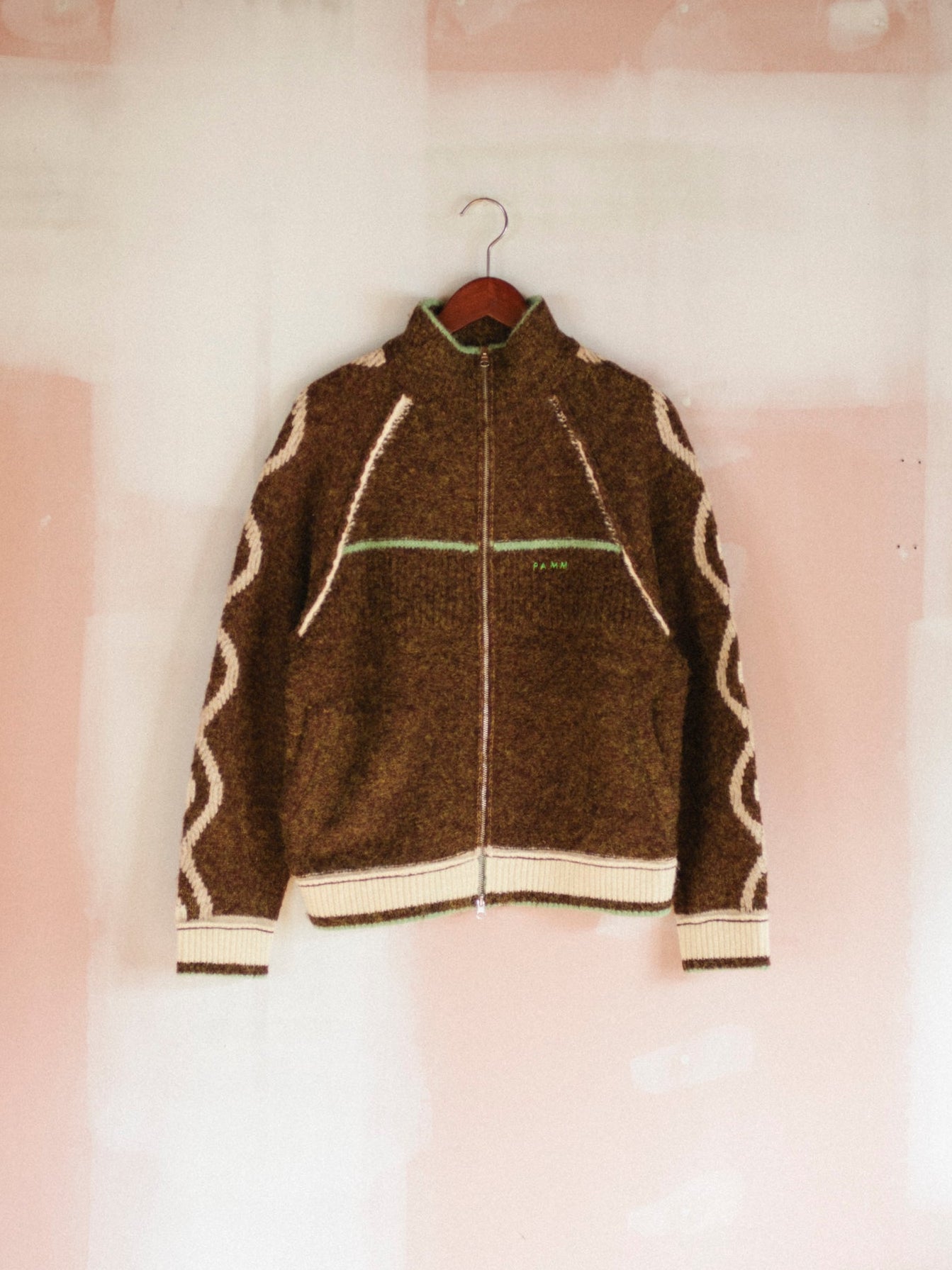 ホームウェアのニットトラックジャケット – pamm.officialstore