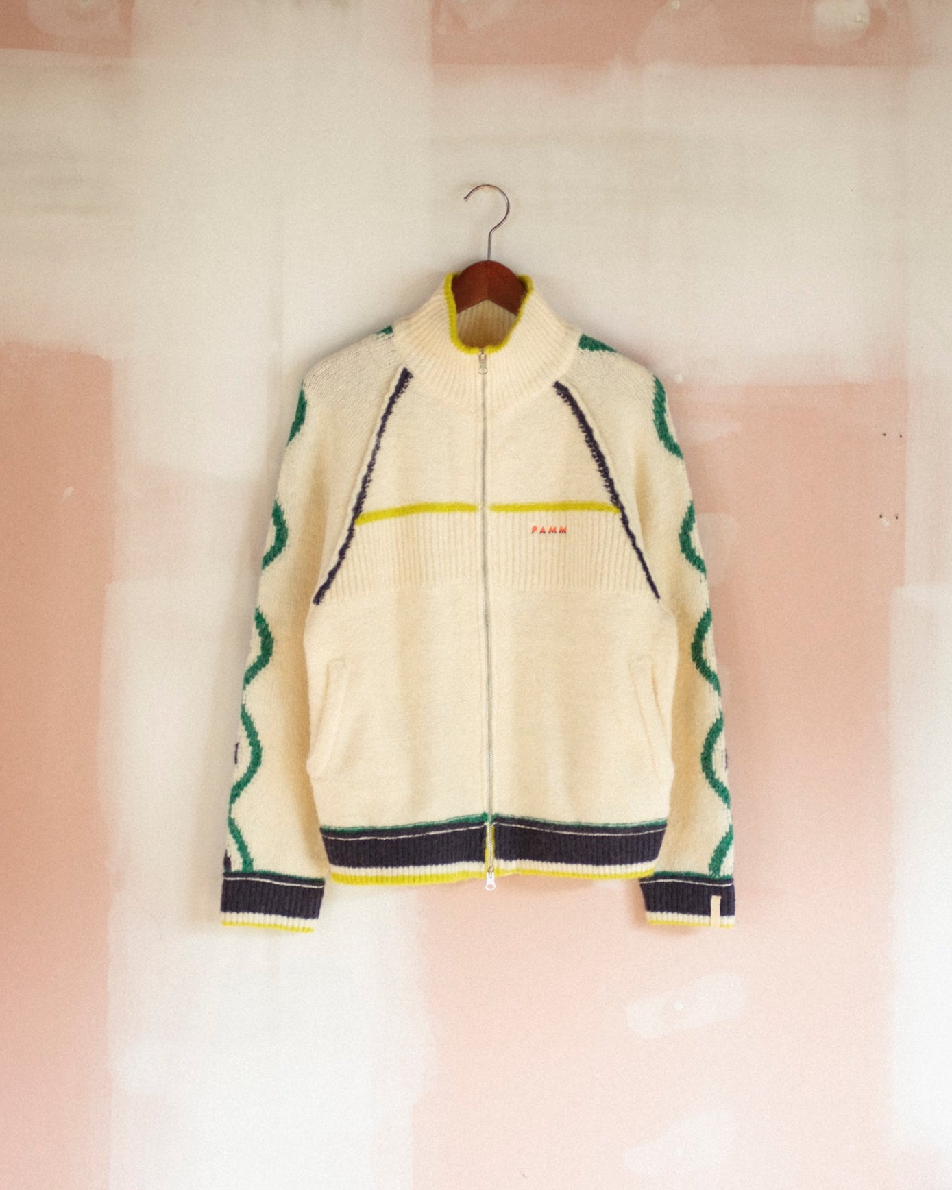 ホームウェアのニットトラックジャケット – pamm.officialstore