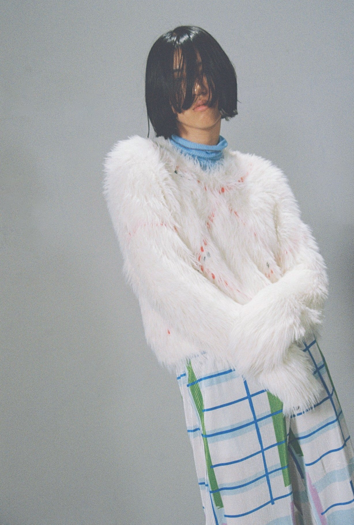ロビンソンチェックのプリーツパンツ – pamm.officialstore