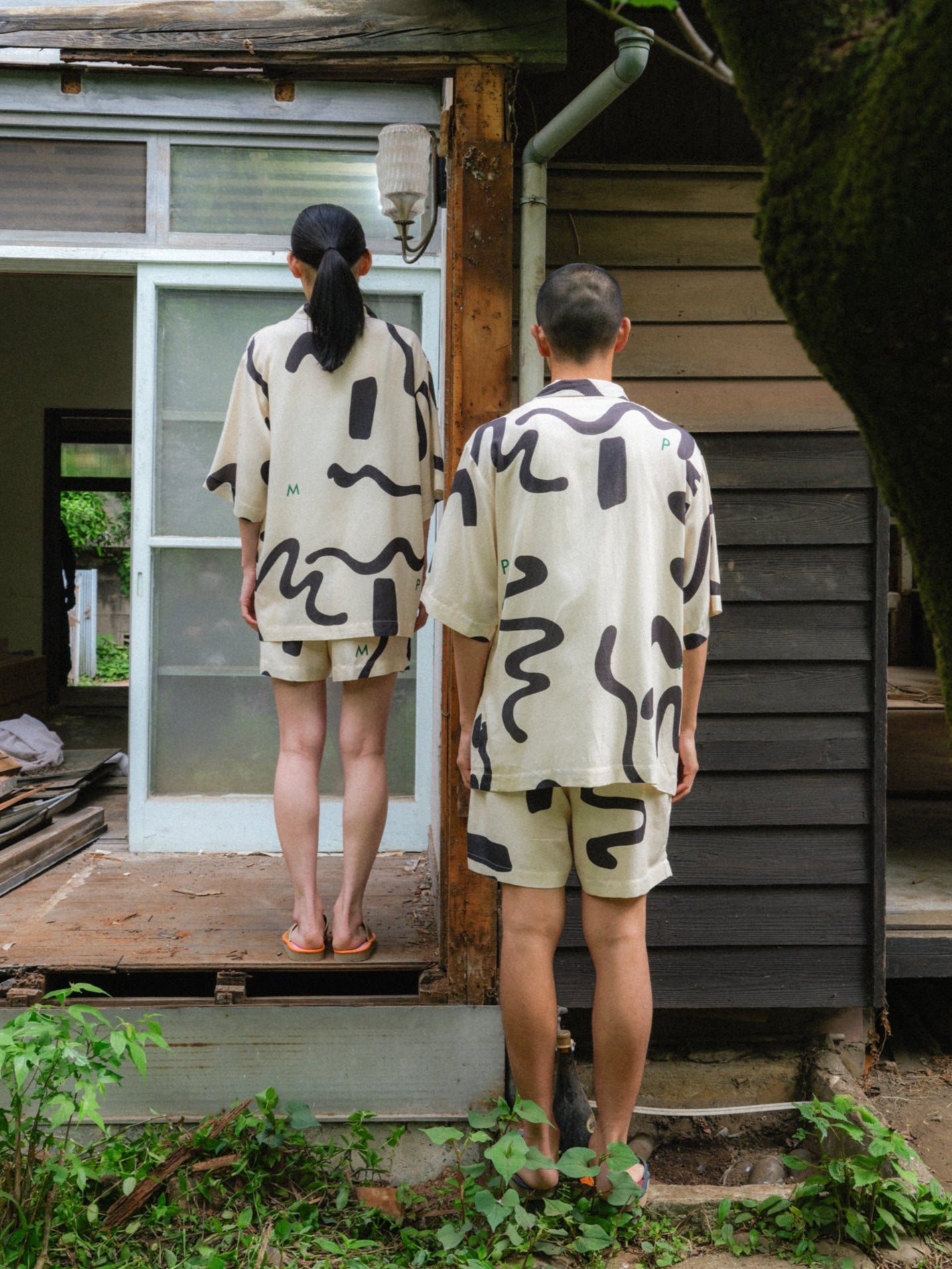 PAMM パム thanks sea summer pajamas セットアップ thanks sea summer pajamas – pamm.officialstore