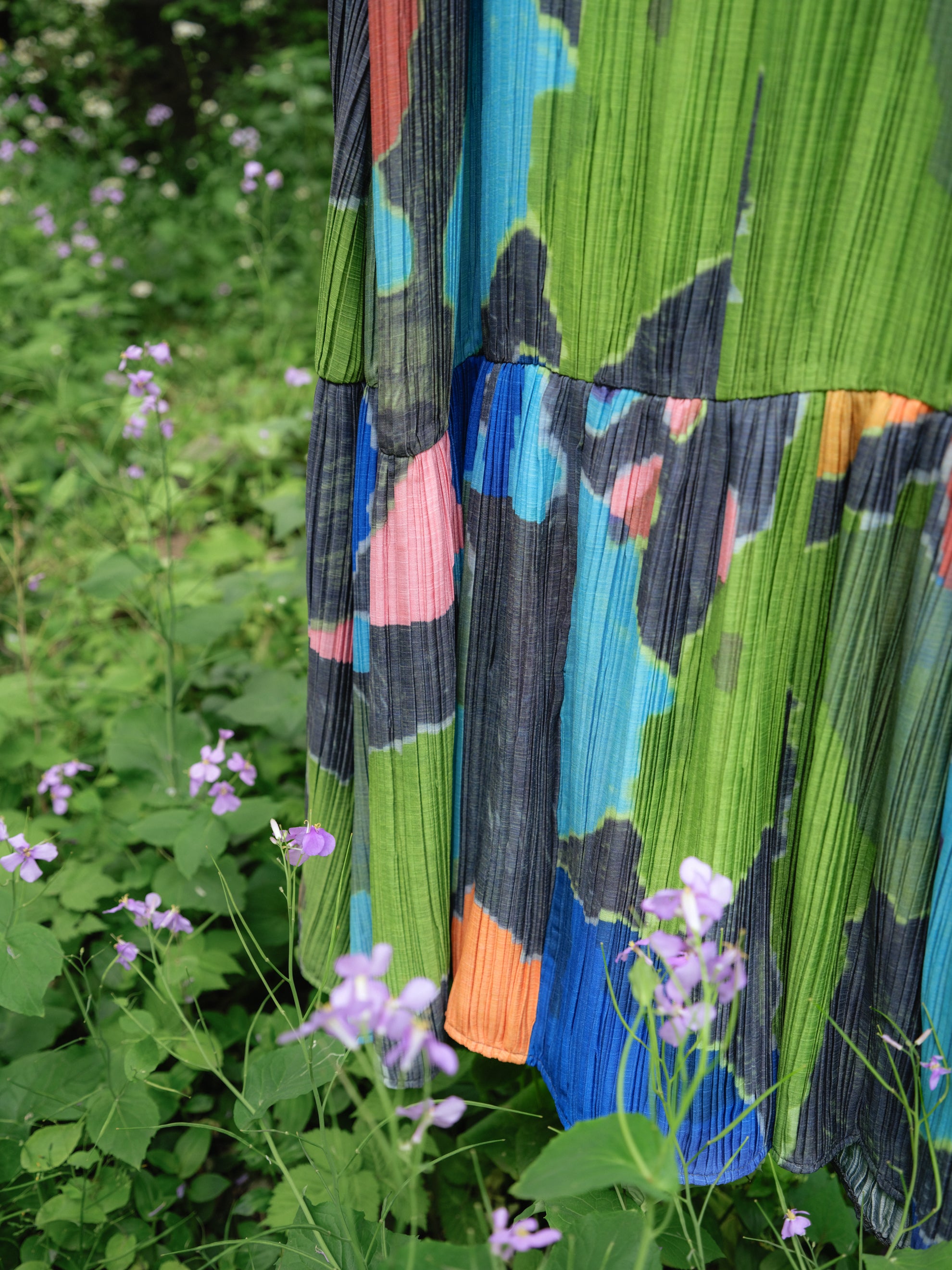 PAMM 紙絵花のプリーツワンピース 紙絵花のプリーツワンピース – pamm.officialstore