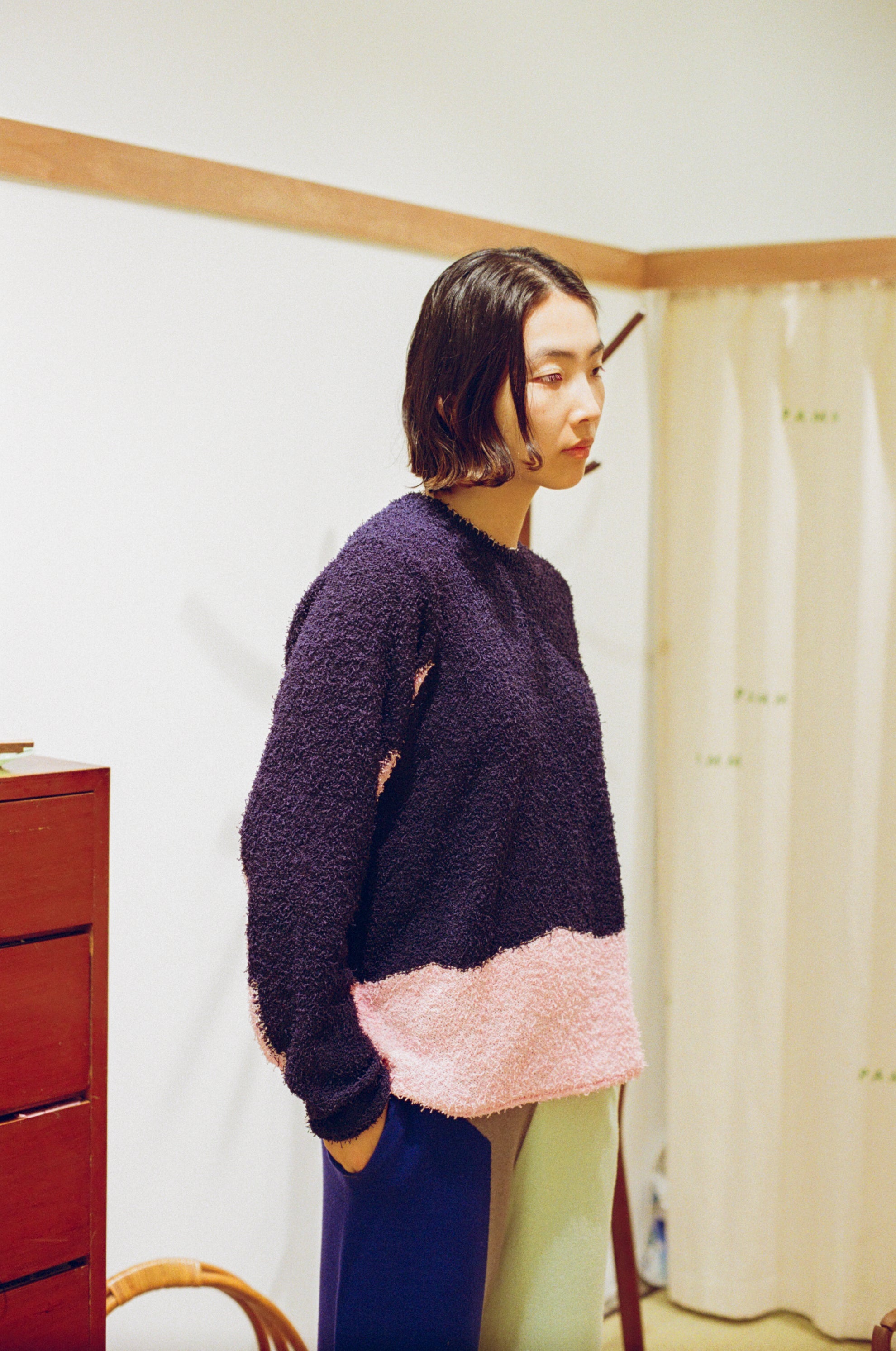 【PAMM】汽水域のバイカラーニット 汽水域のバイカラーニット – pamm.officialstore