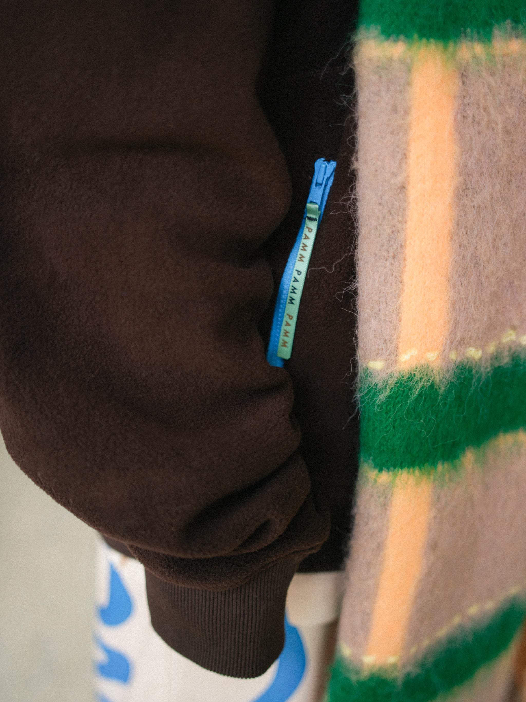 透明な空気のチェックマフラー – pamm.officialstore