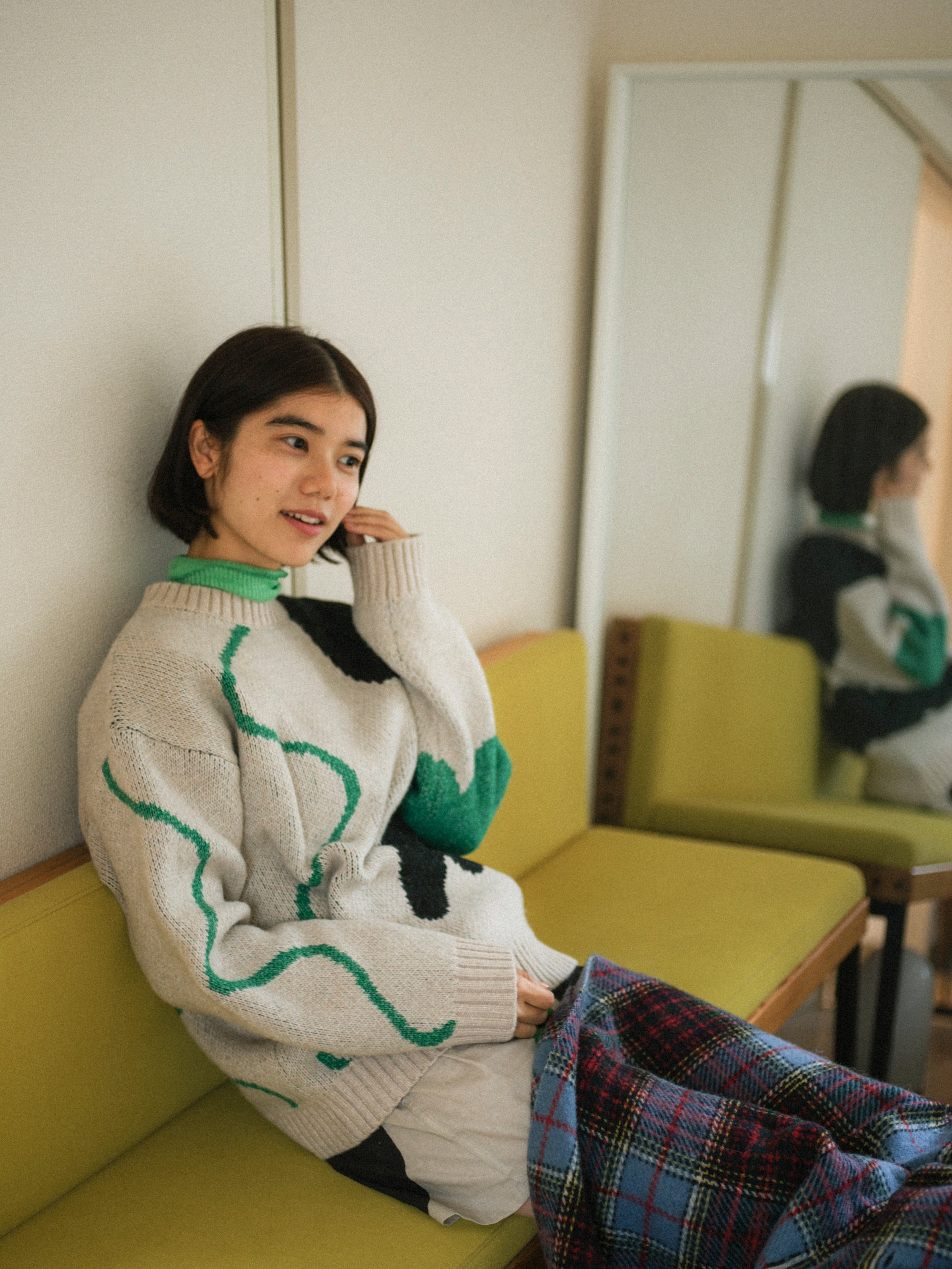 寛大なインテリアのニット – pamm.officialstore