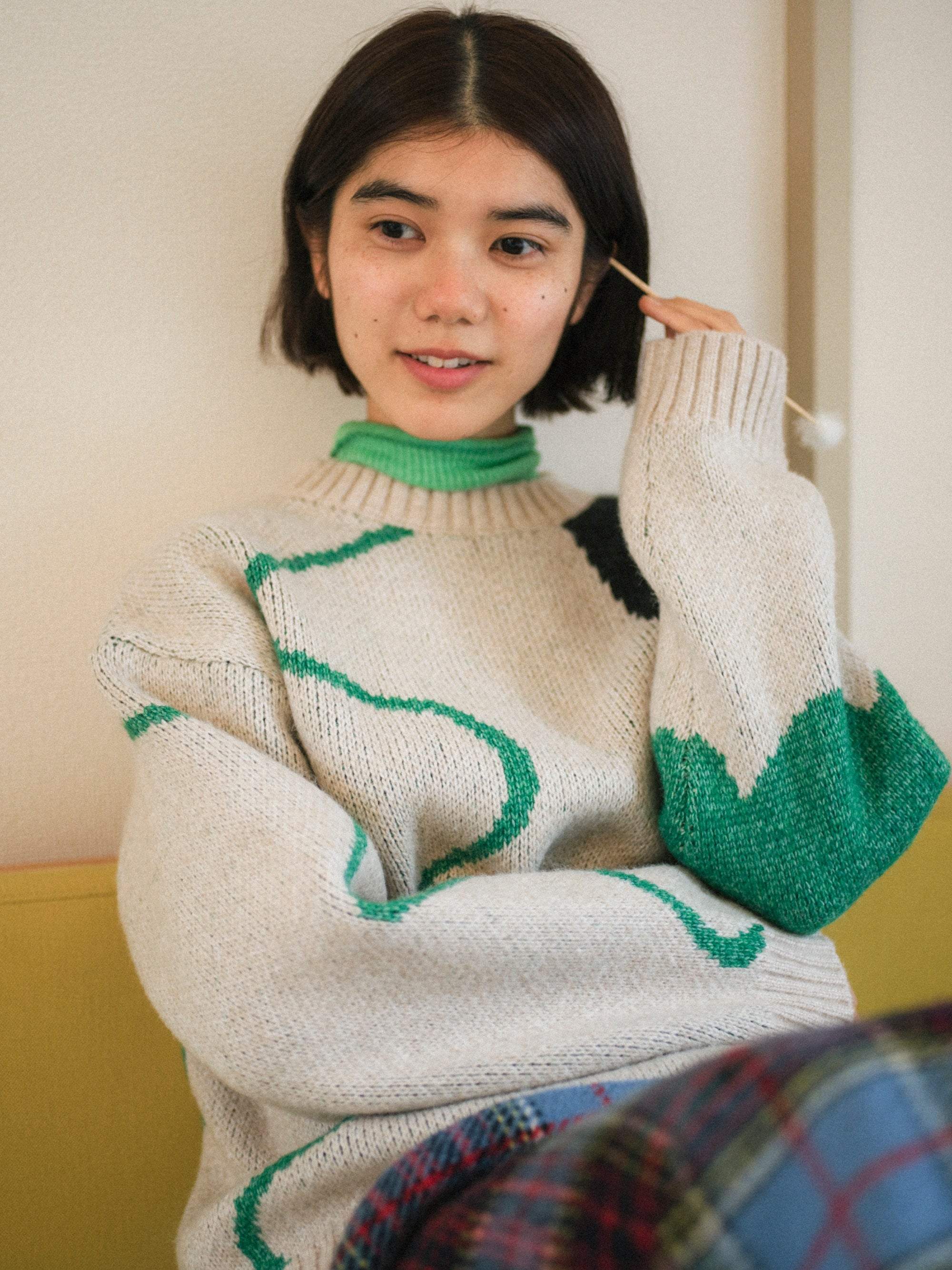 寛大なインテリアのニット – pamm.officialstore