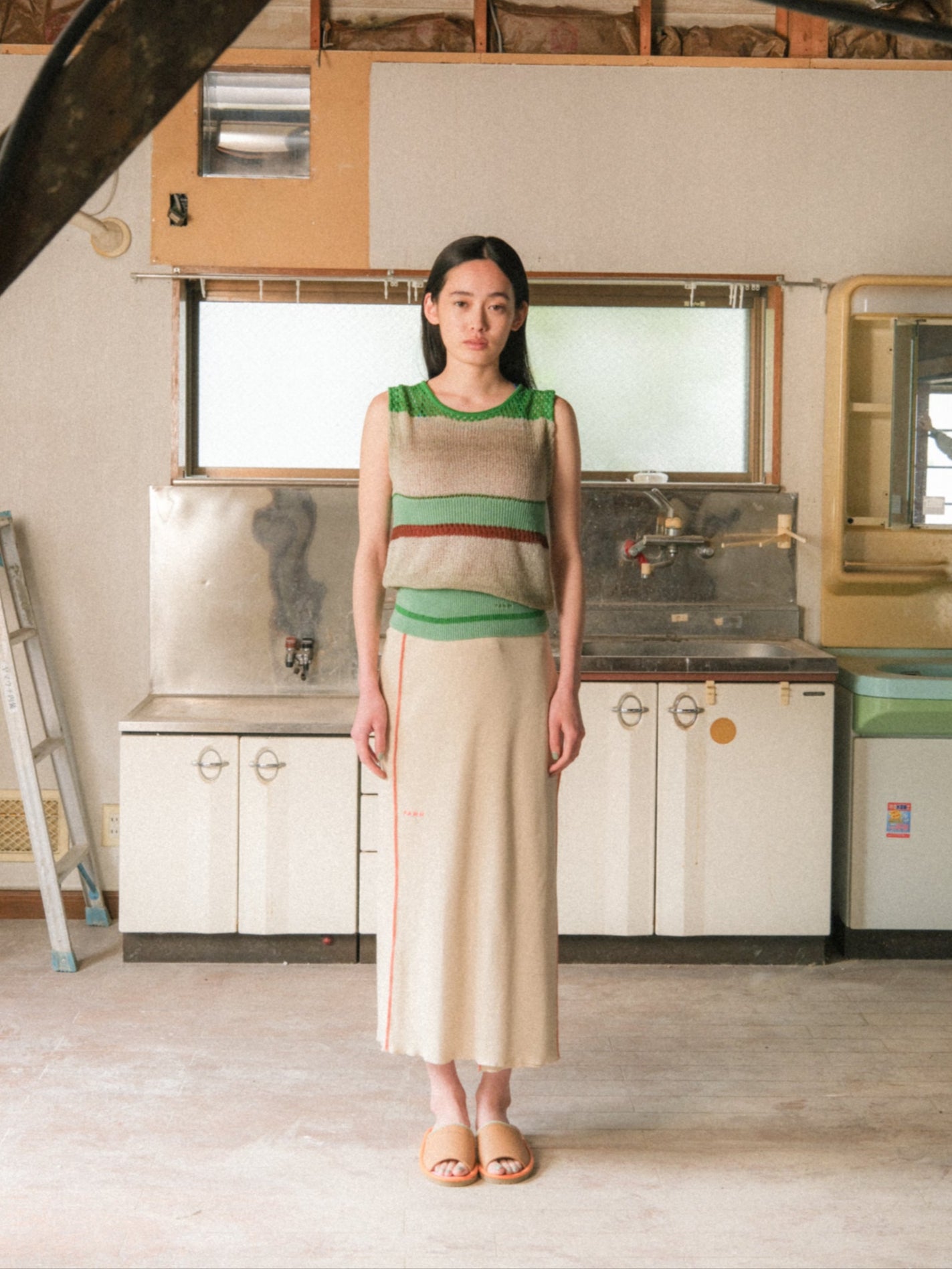 2 way see-through knit vest – pamm.officialstore