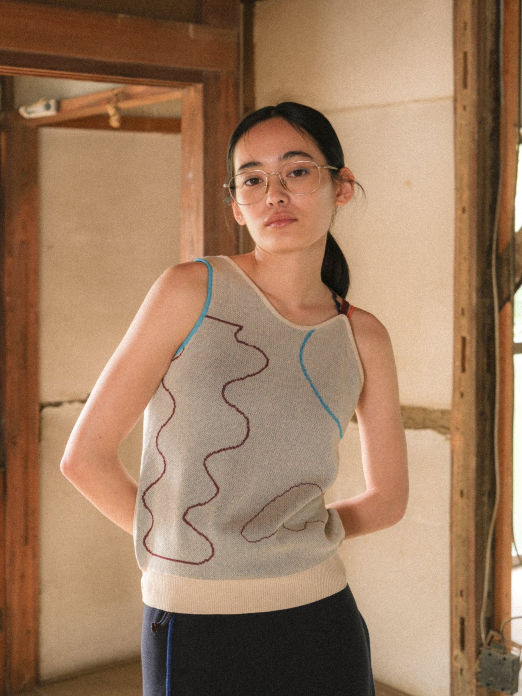 PAMM/寛大なインテリアのニットタンク/完売品 寛大なインテリアのニットタンク – pamm.officialstore