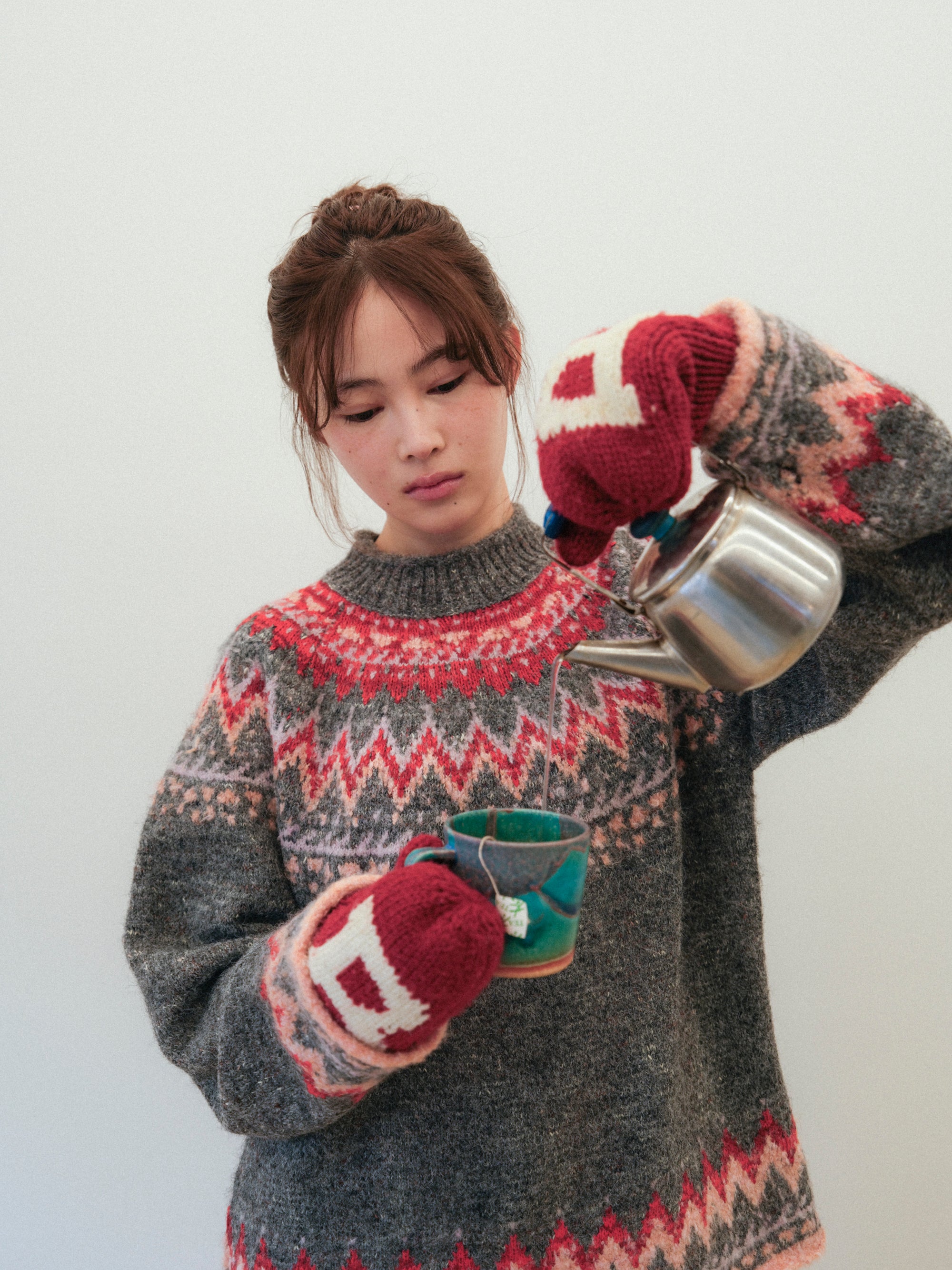 食卓のノルディックミックスニット – pamm.officialstore