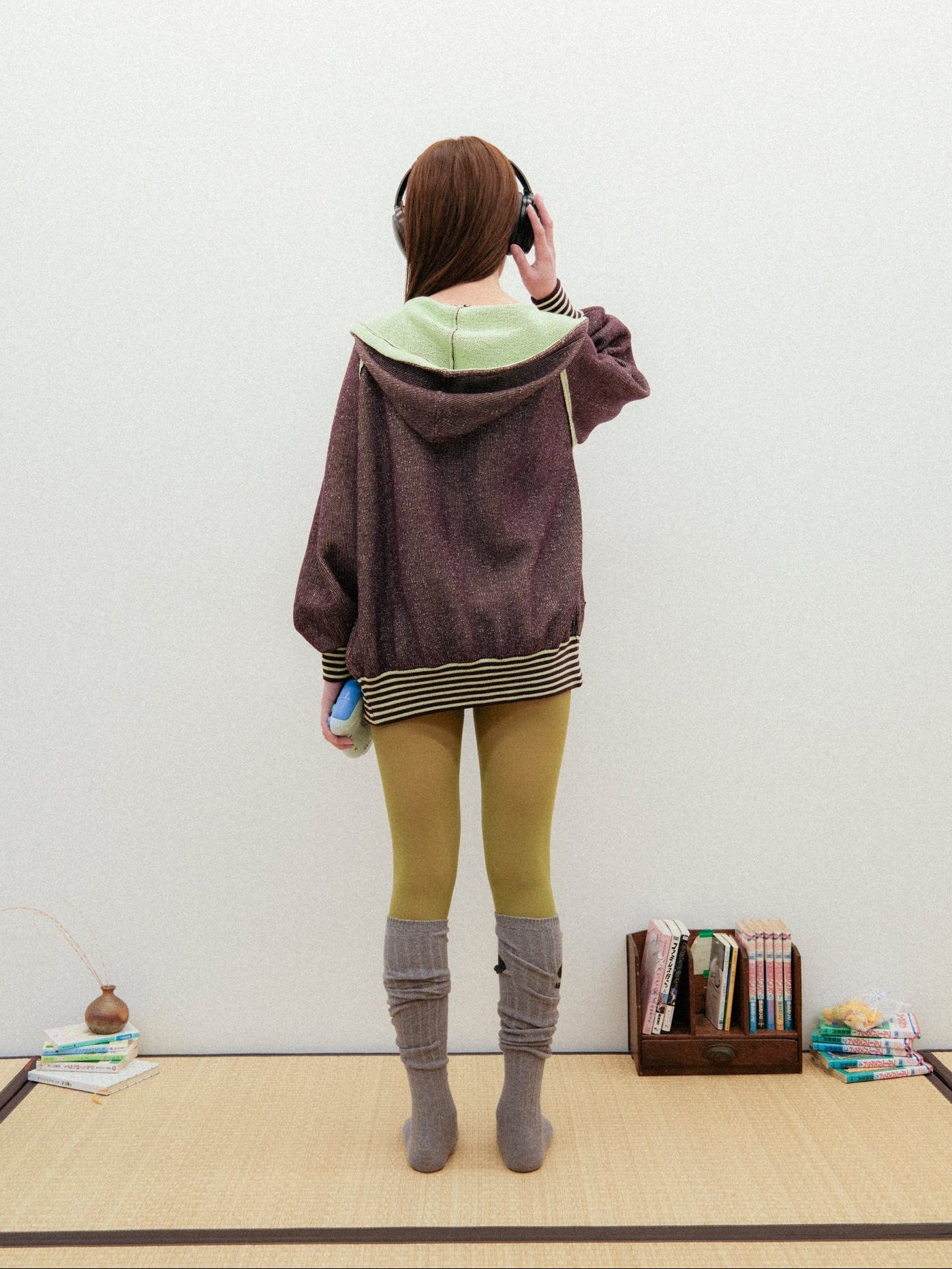 日々のボーダーニットパーカー – pamm.officialstore